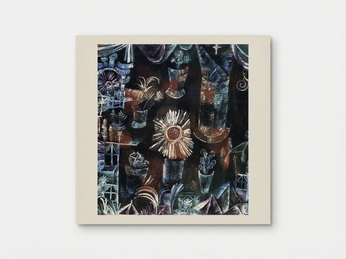 Still Life with Thistle Bloom - Paul Klee - Poster