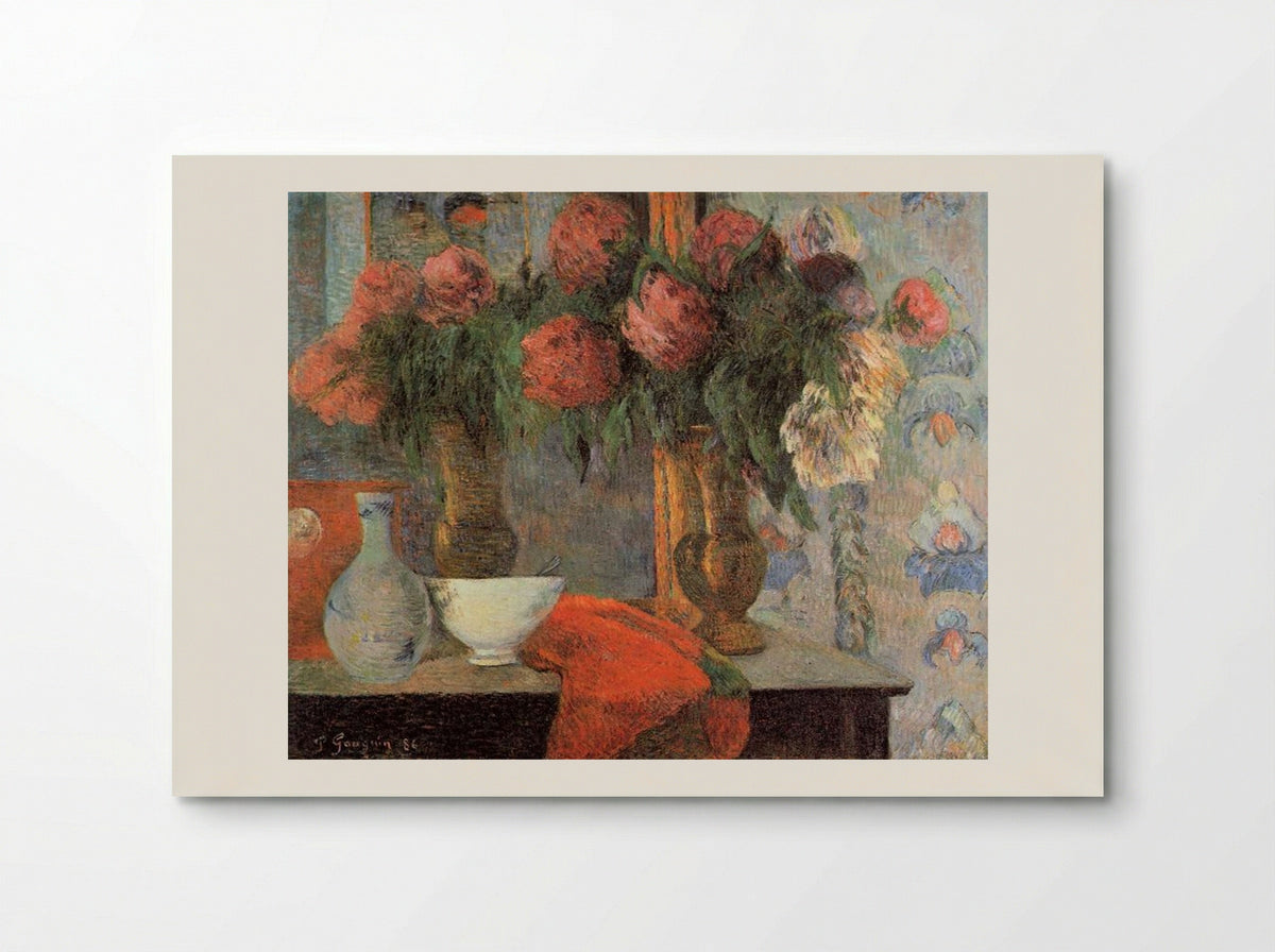 Still Life with White Bowl - Paul Gauguin - Poster