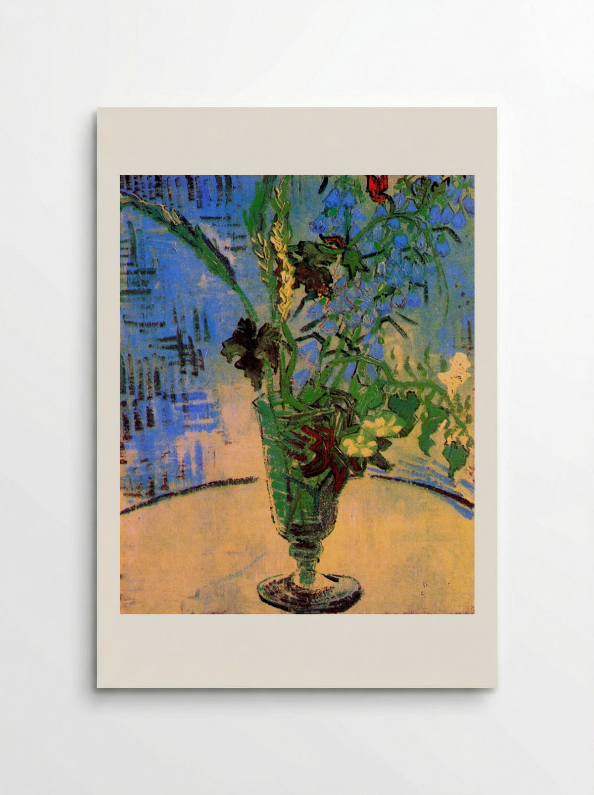 Still Life: Glass with Wild Flowers - Vincent van Gogh - Poster