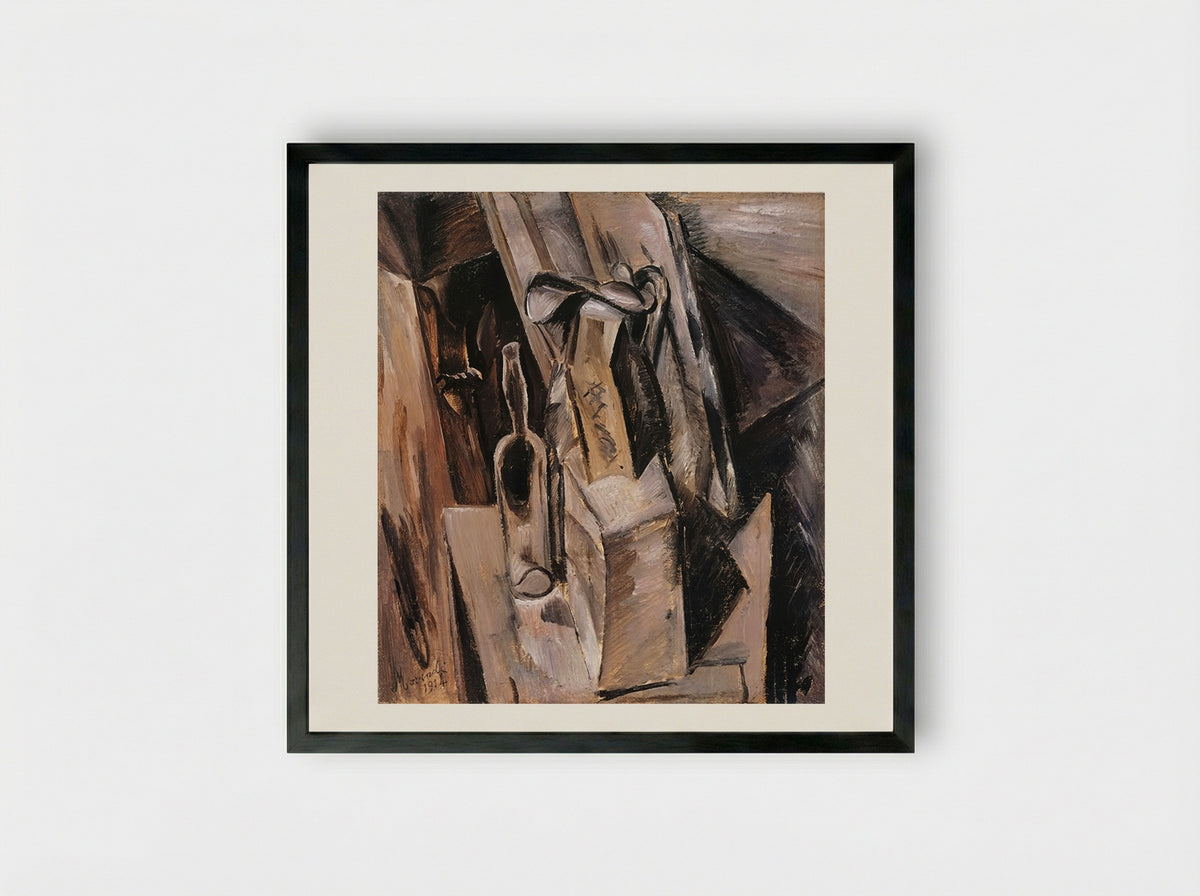 Still Life - Giorgio Morandi - Framed Print Black