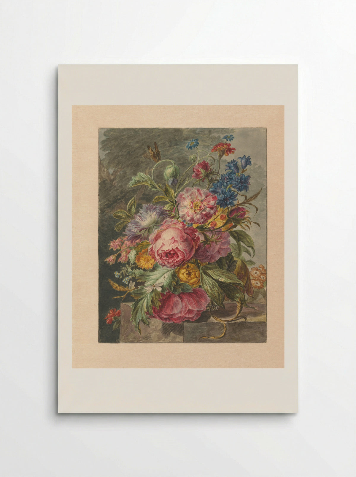 Stilleven met bloemen - Jan Evert Morel (I) - Poster