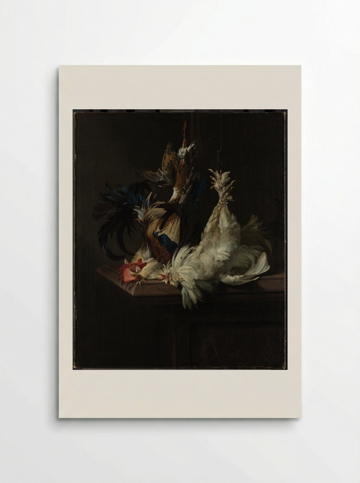 Stilleven met gevogelte - Willem van Aelst - Poster