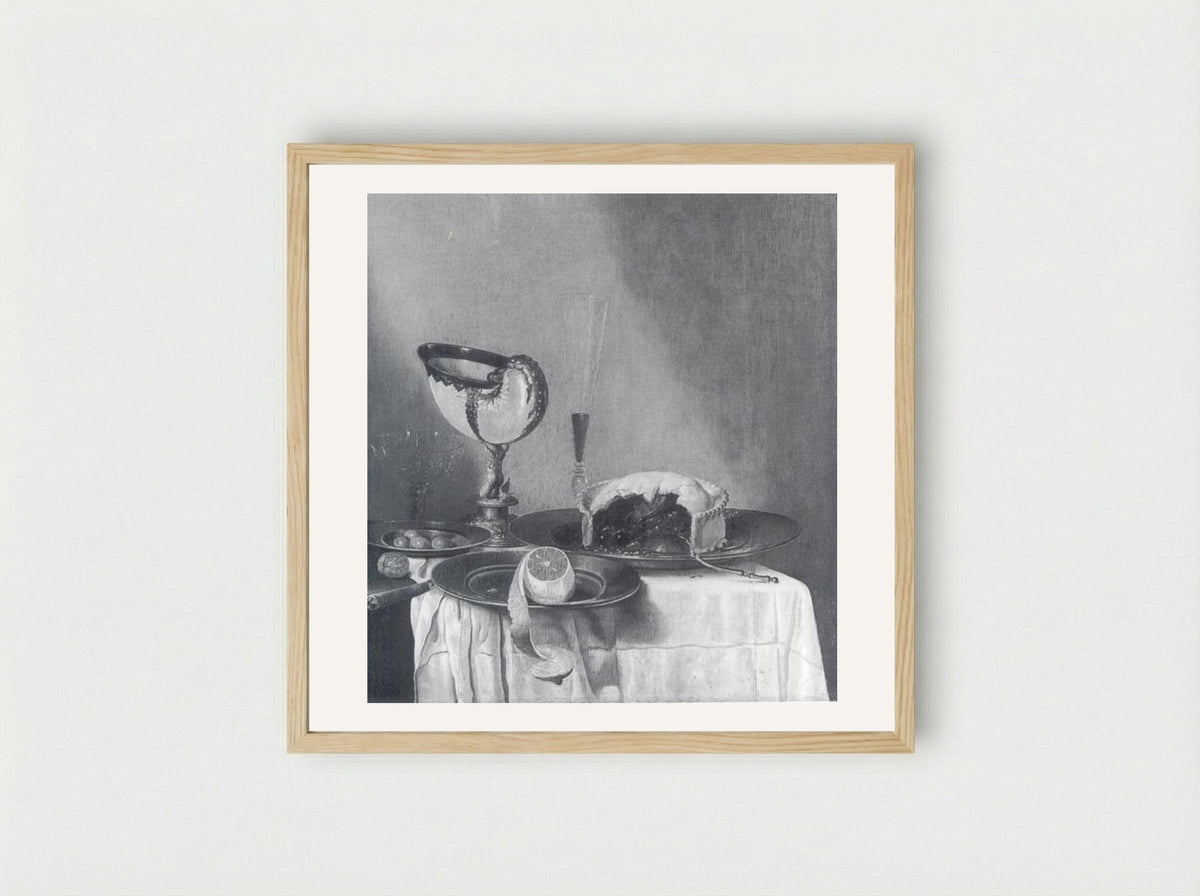 Stilleven - Gerret Willemsz. Heda - Framed Print Wood