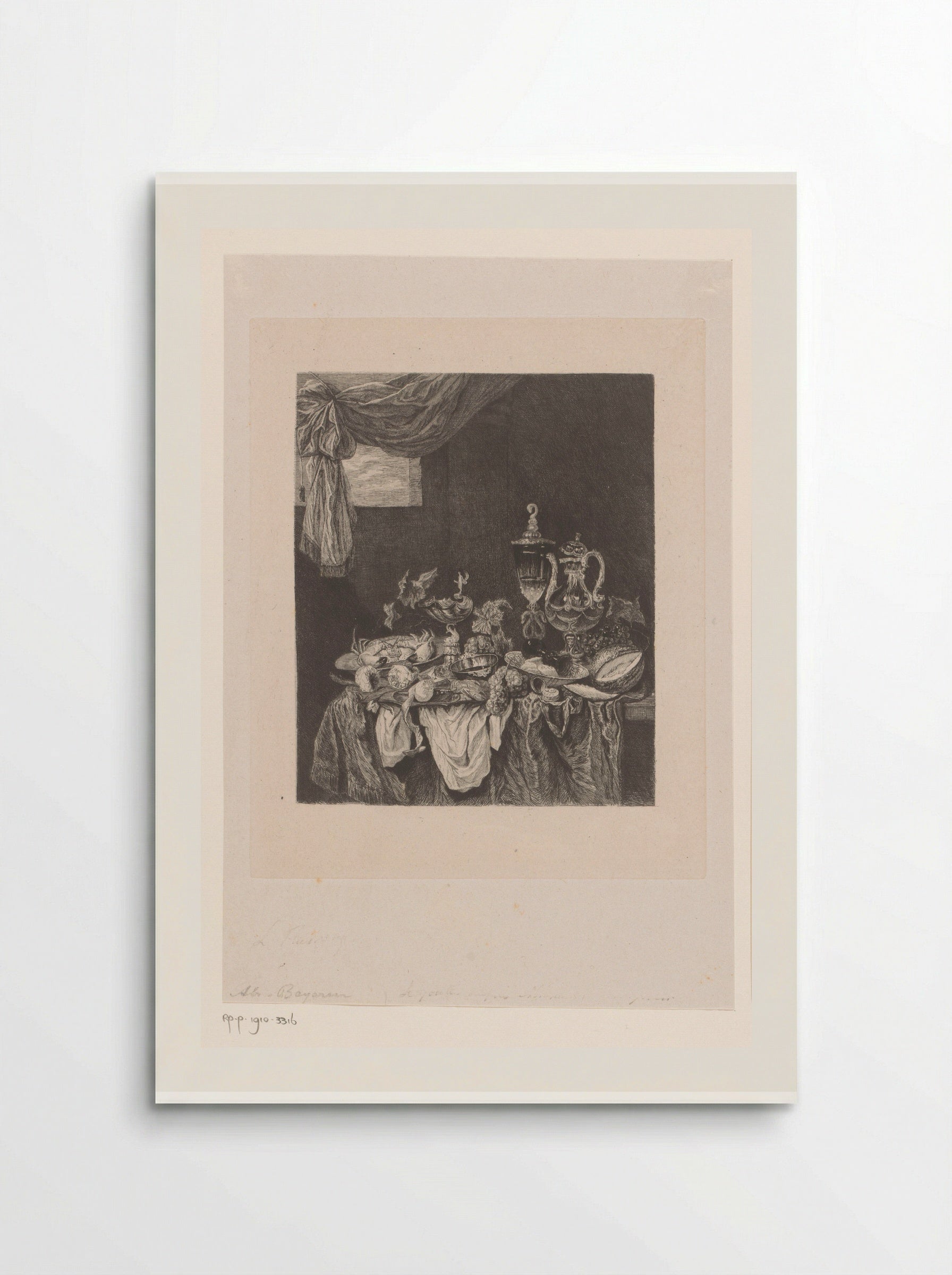 Stilleven - Léopold Flameng - Poster