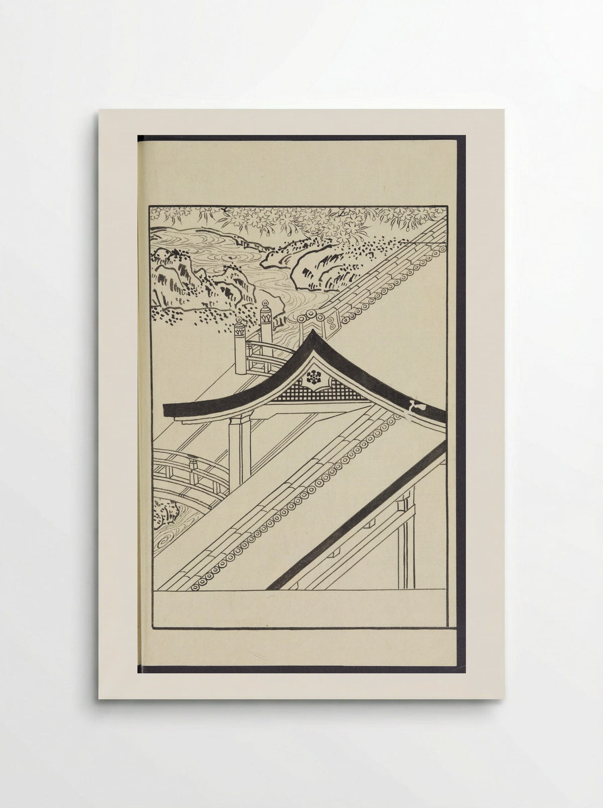Story of Michizane Sugawara (Tenjin Engi) - Reizen Tametaka - Poster