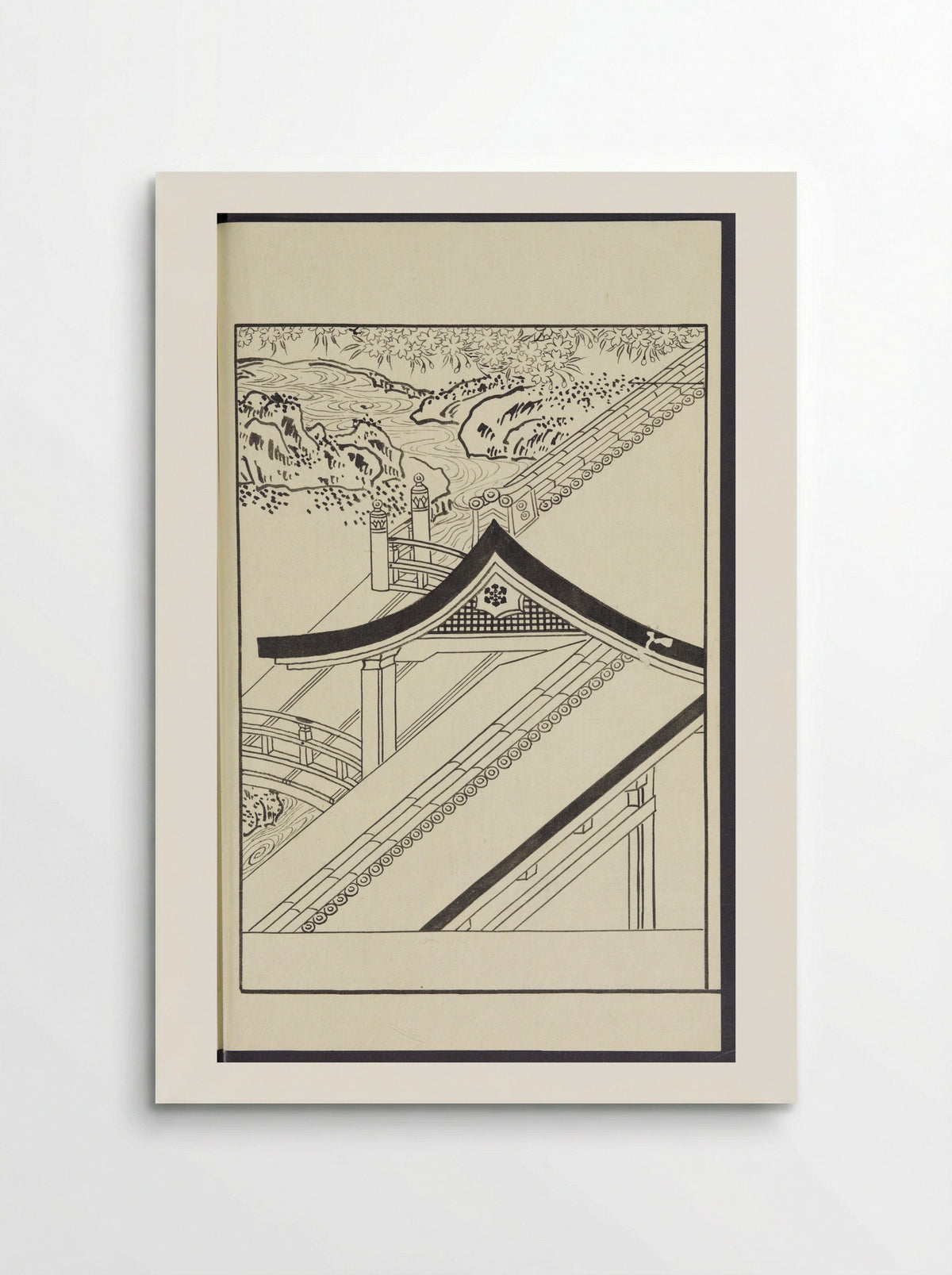 Story of Michizane Sugawara (Tenjin Engi) - Reizen Tametaka - Poster
