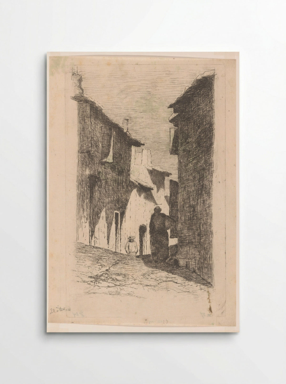 Straat in Arles - Philip Zilcken - Poster