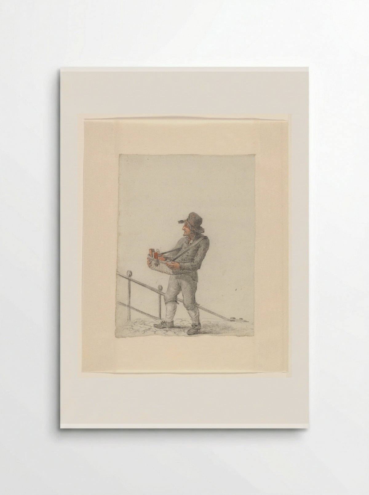 Straathandelaar - Johannes van Reijn - Poster