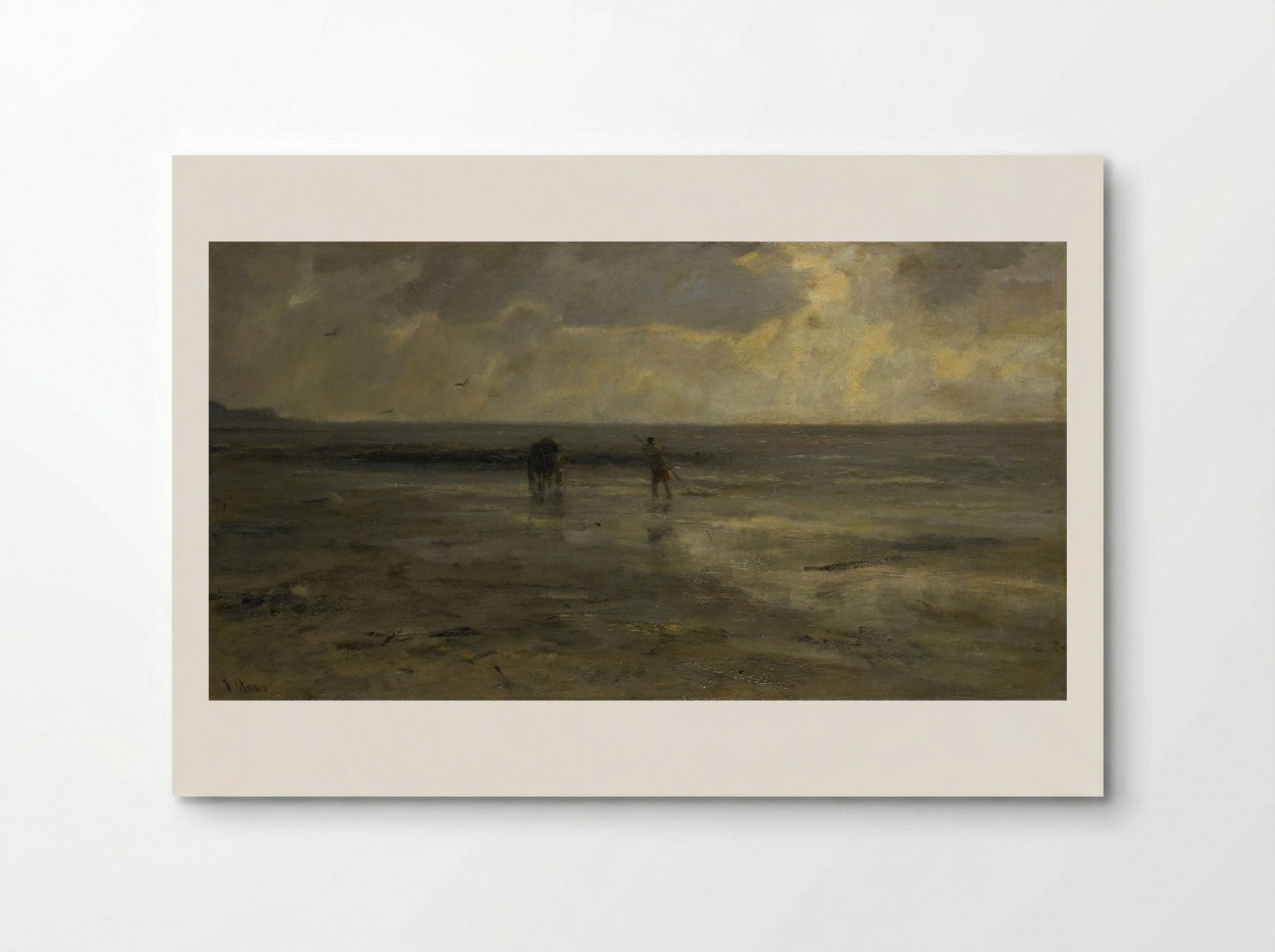 Strand bij avond - Jacob Maris - Poster
