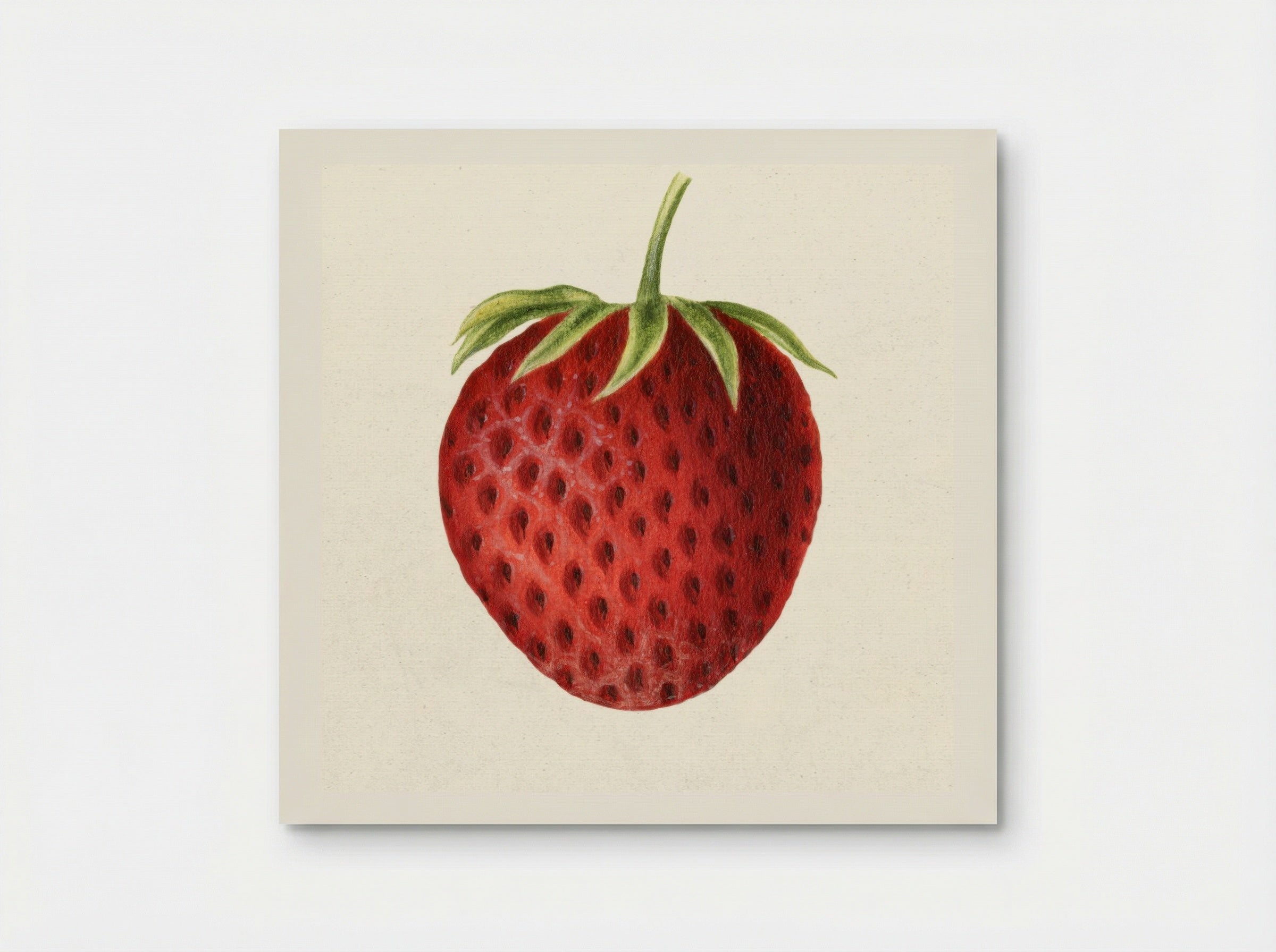 Strawberry (1891) - William Henry Prestele - Poster