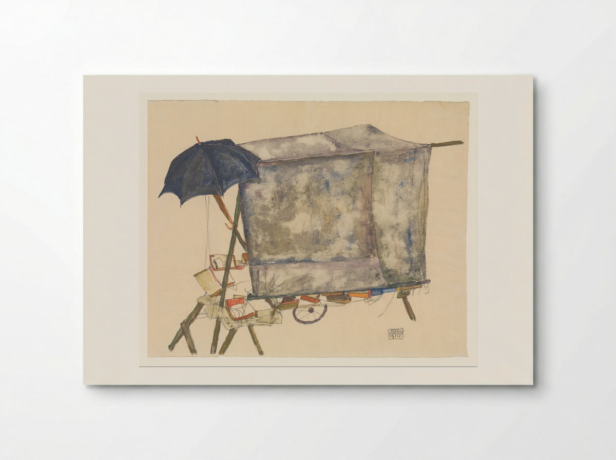 Street Cart - Egon Schiele - Poster