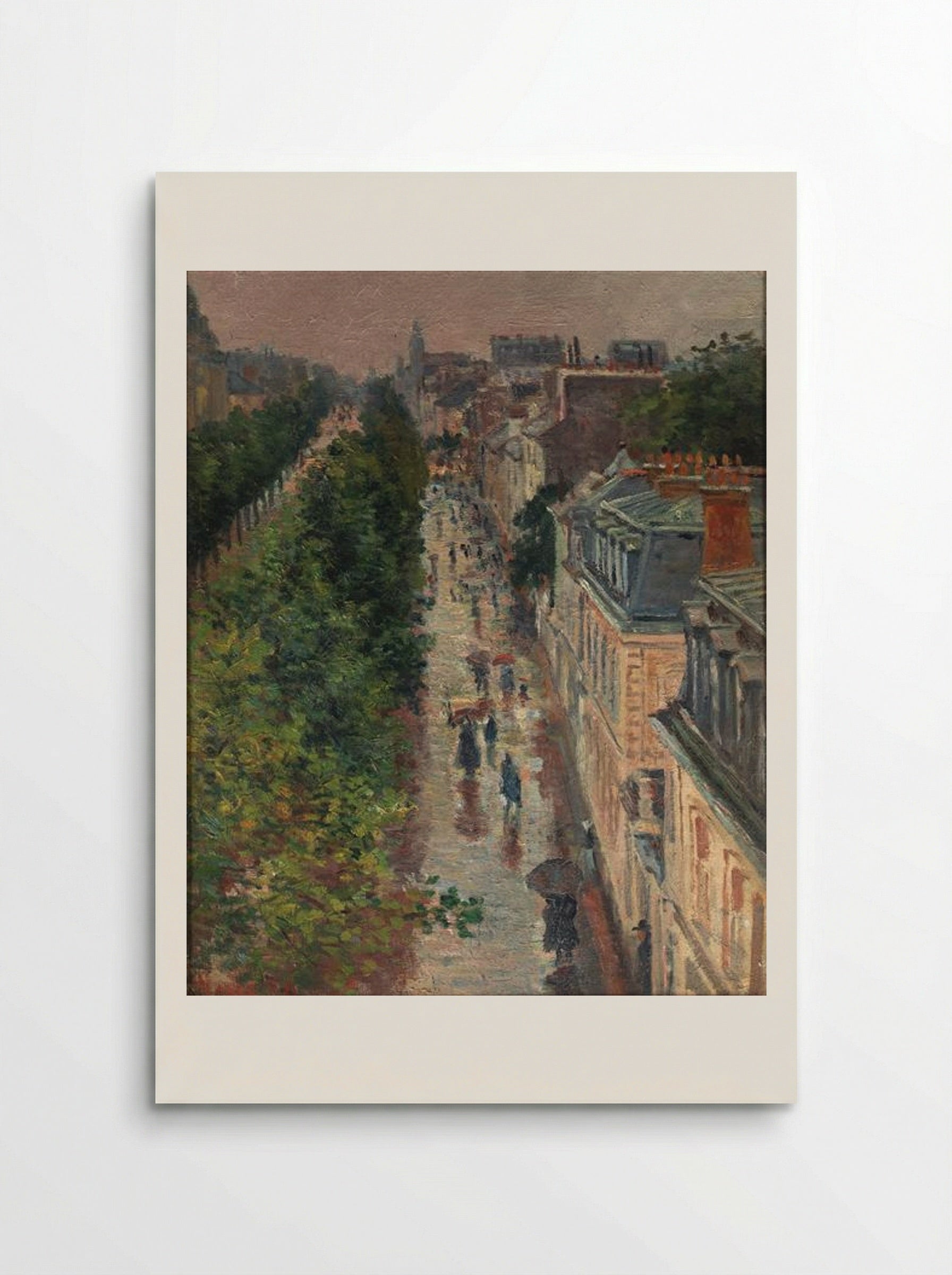Street Scene in Paris - Maximilien Luce - Poster