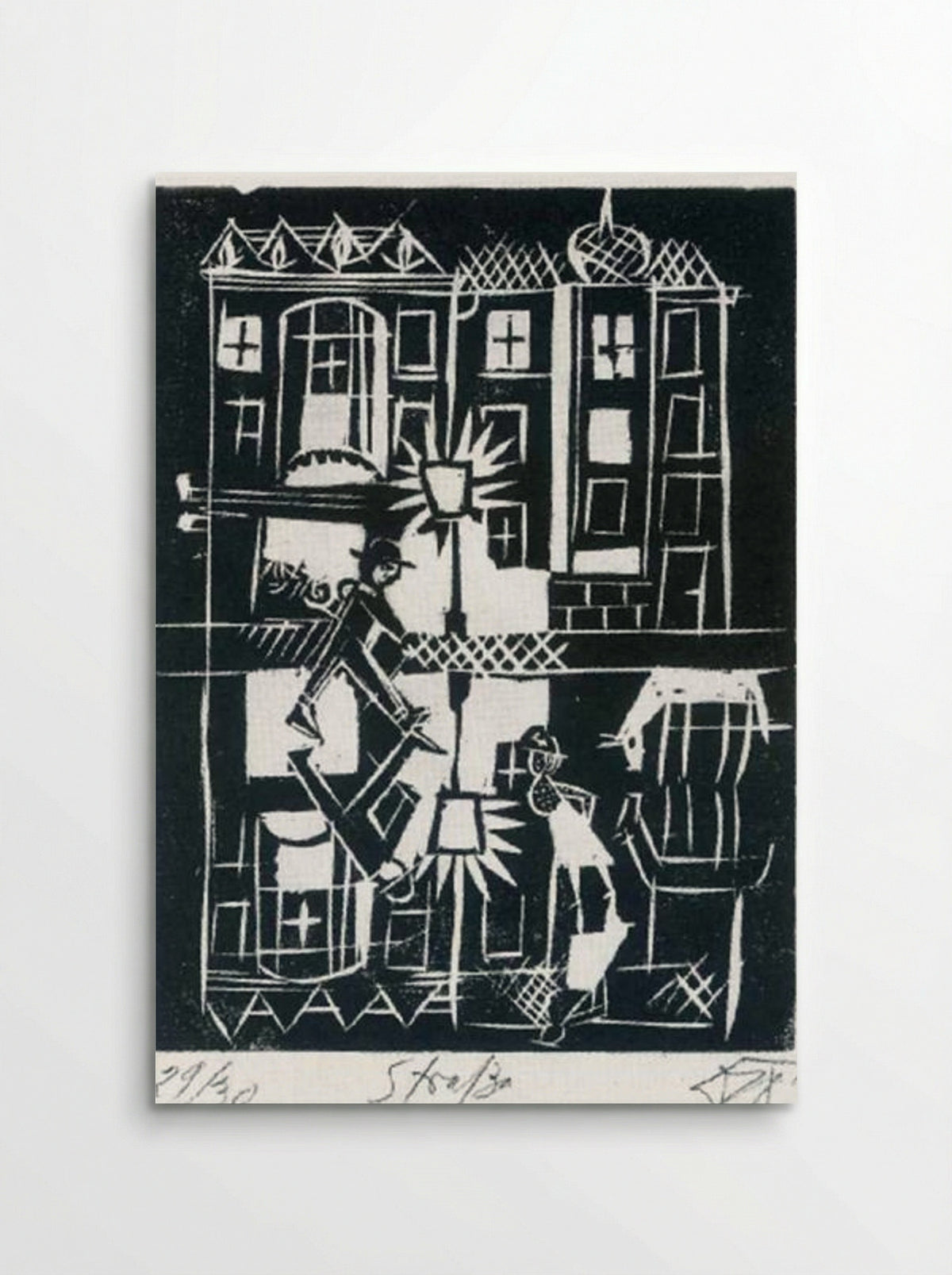Street (Strasse) - Otto Dix - Poster