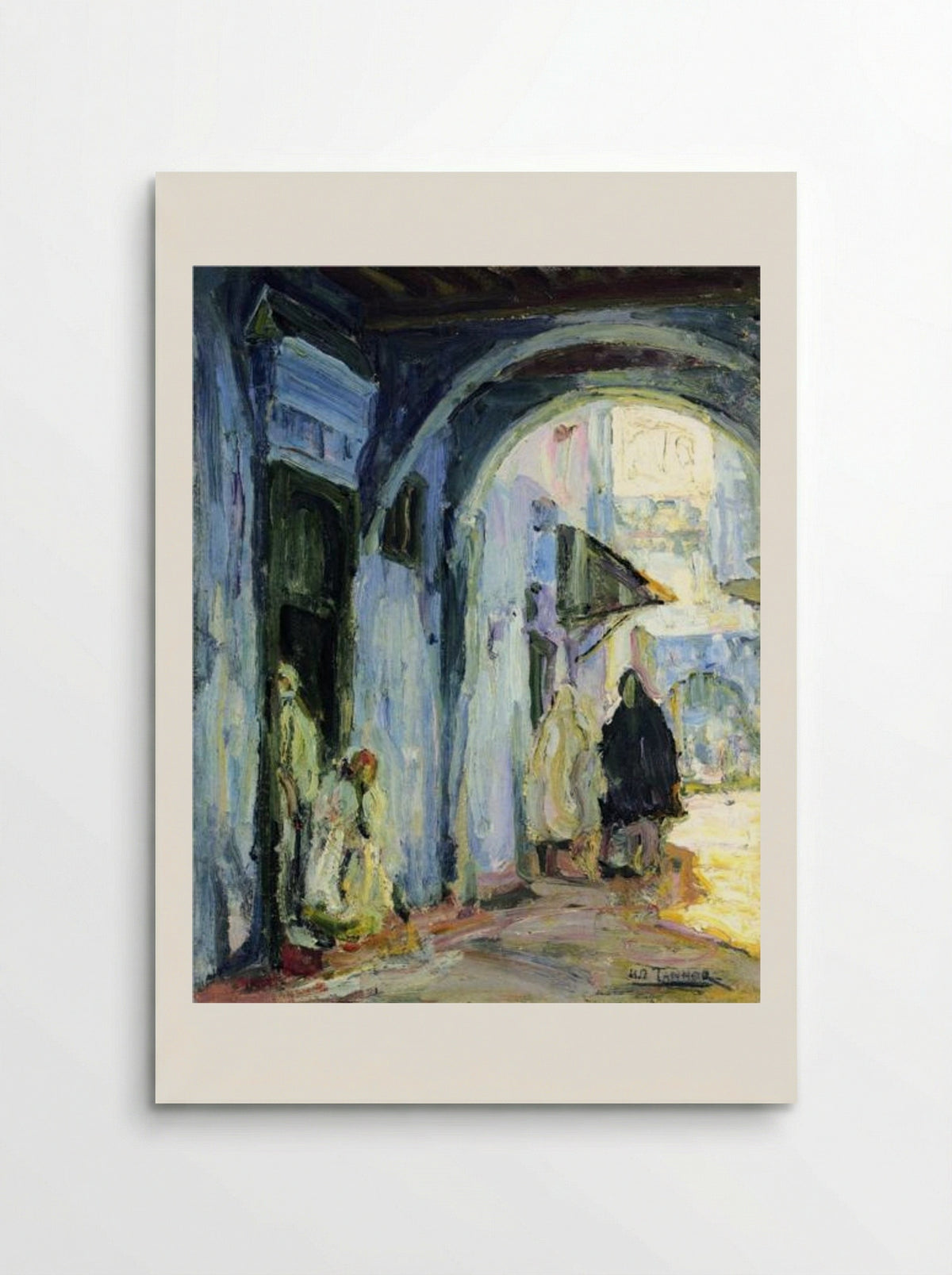 Street in Tangier - Henry Ossawa Tanner - Poster