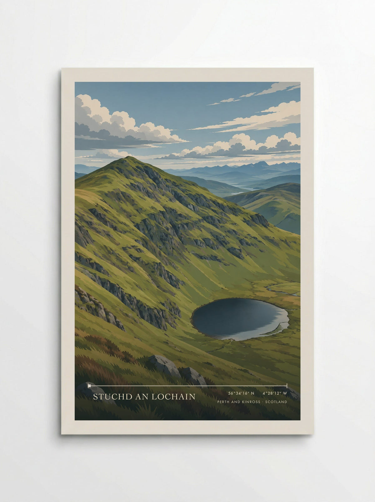 Stuchd an Lochain, Perth and Kinross | Travel Poster - Poster