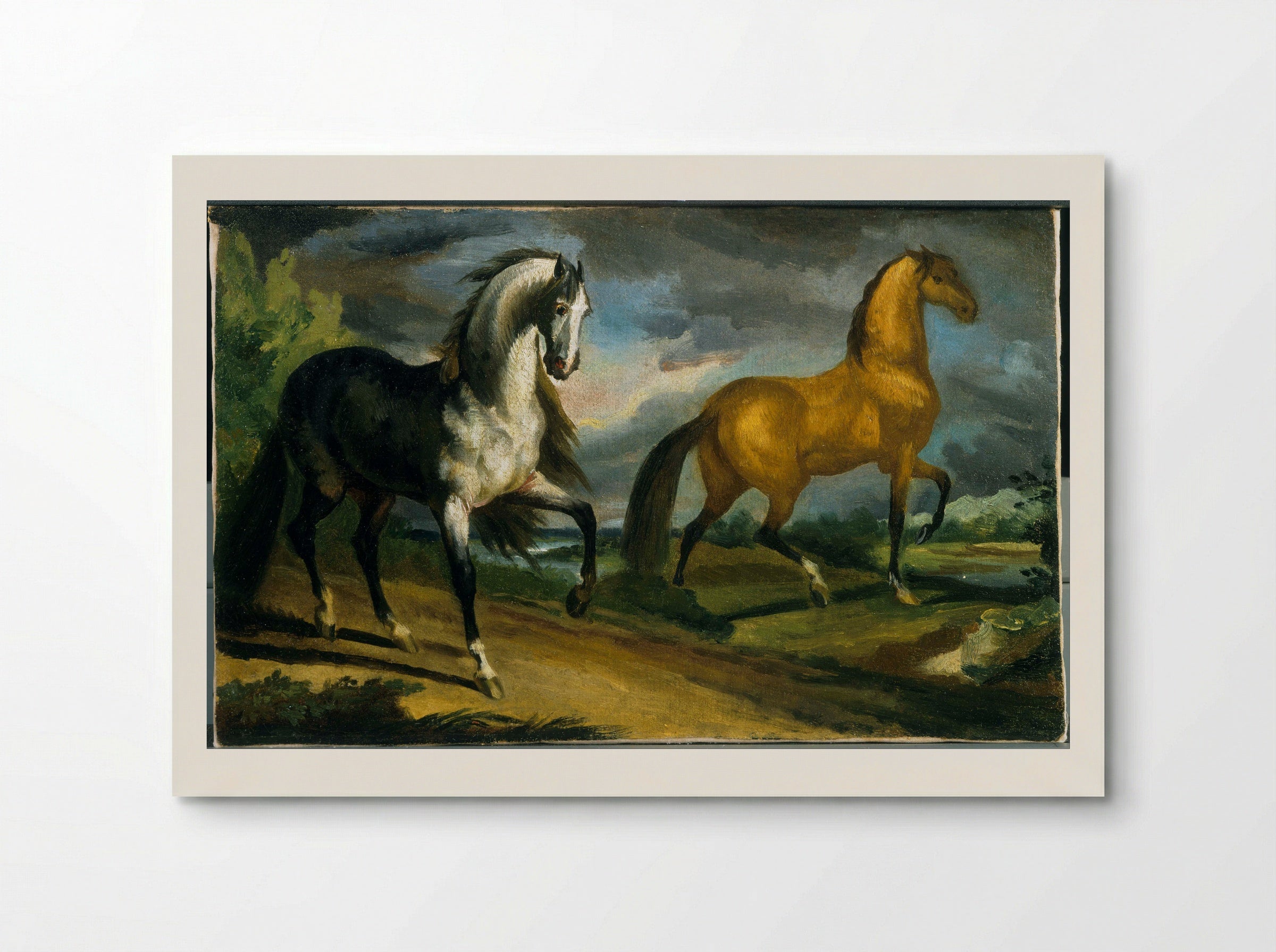 Studies of Horses - Théodore Géricault - Poster