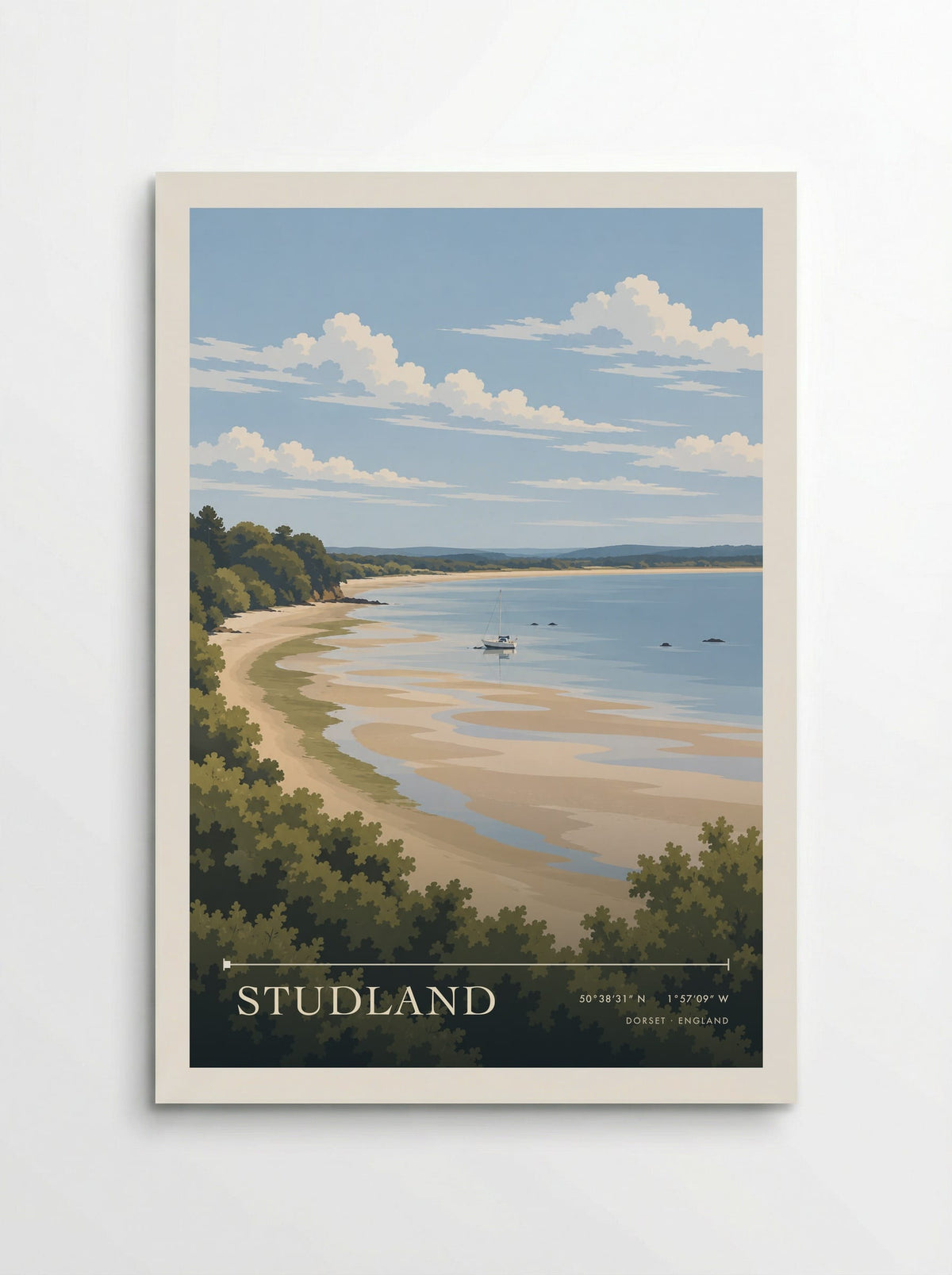 Studland, Dorset | Travel Poster - Poster