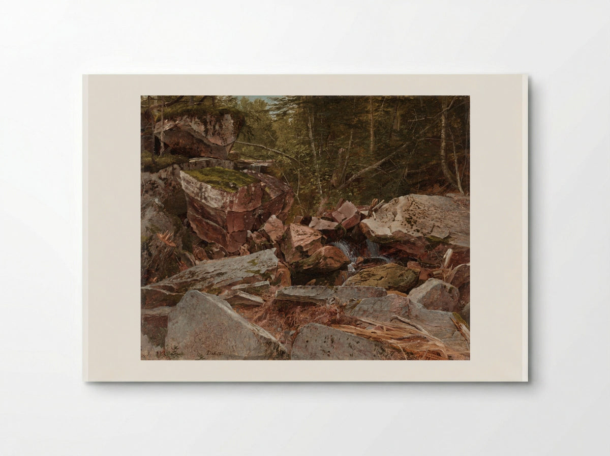 Study, North Conway, New Hampshire - David Johnson - Poster