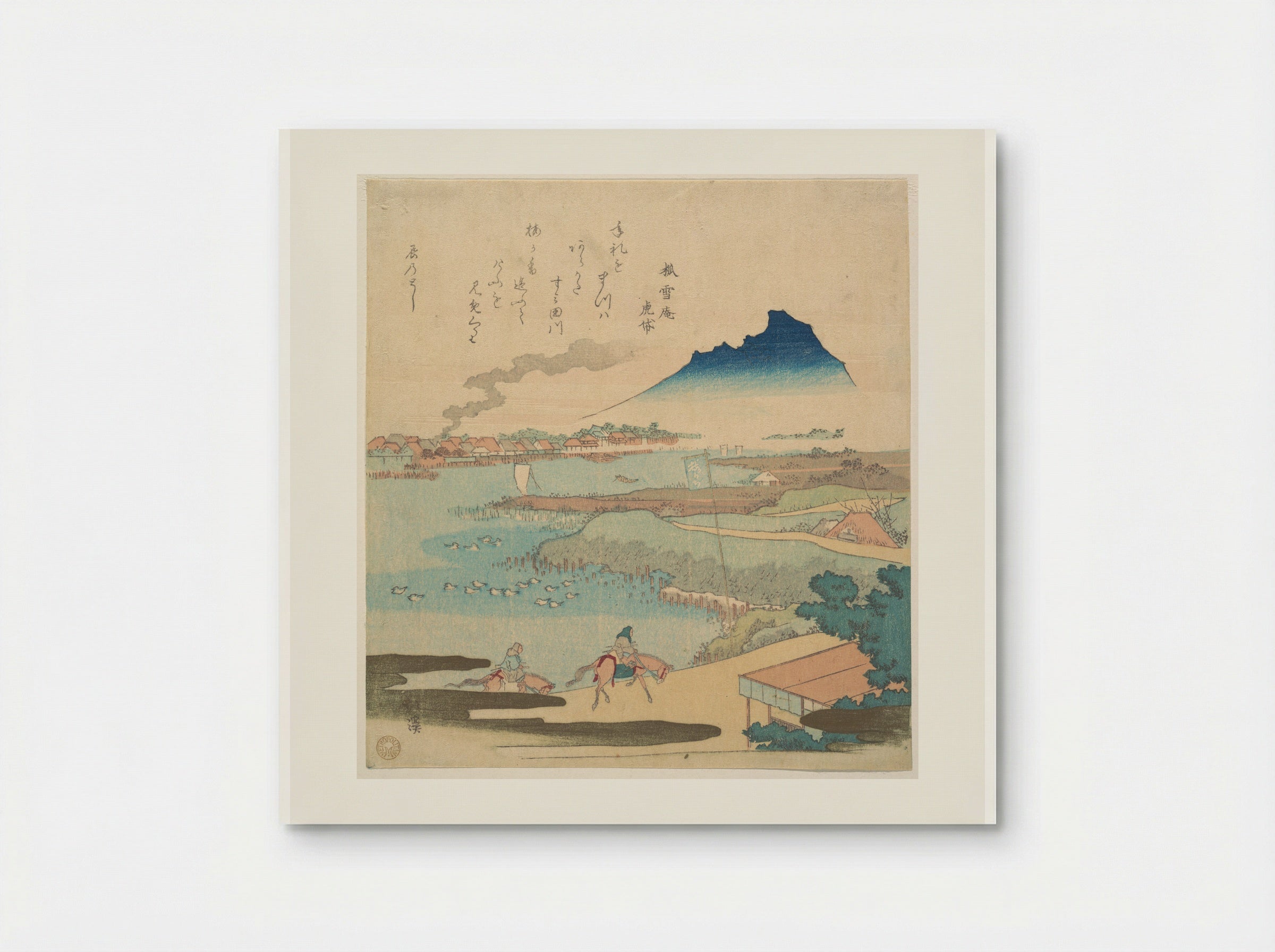 Sumida River - Totoya Hokkei - Poster