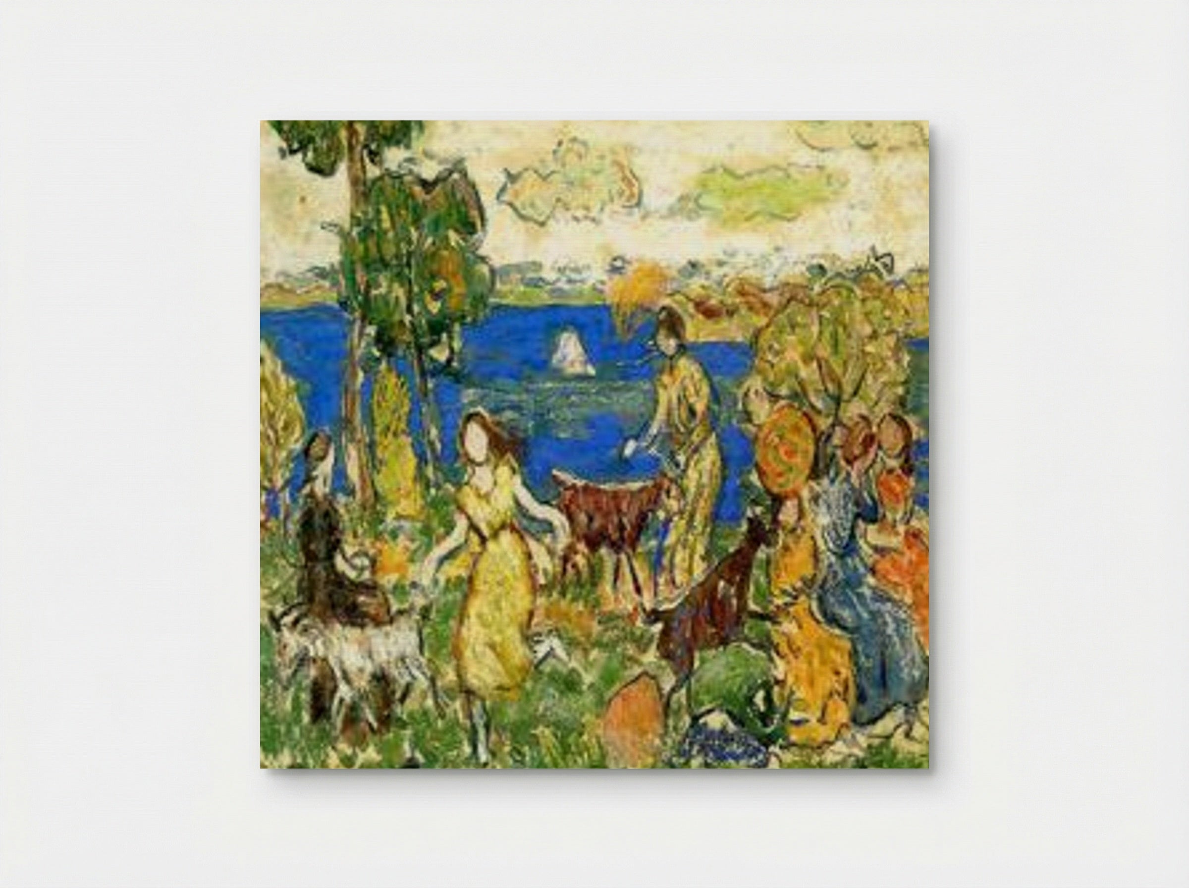 Summer Day (also known as St. Cloud) - Maurice Prendergast - Poster