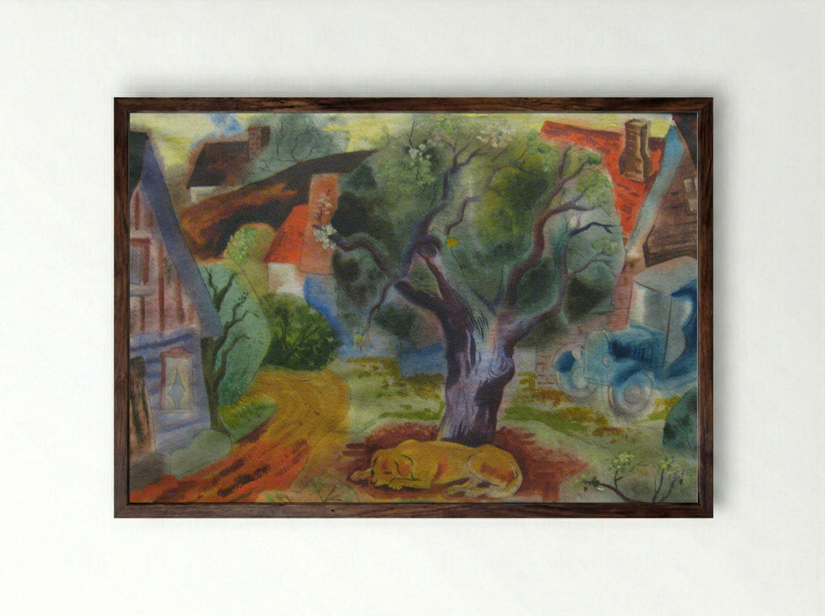 Summer Day - Richard Sussman - Framed Print Dark Wood