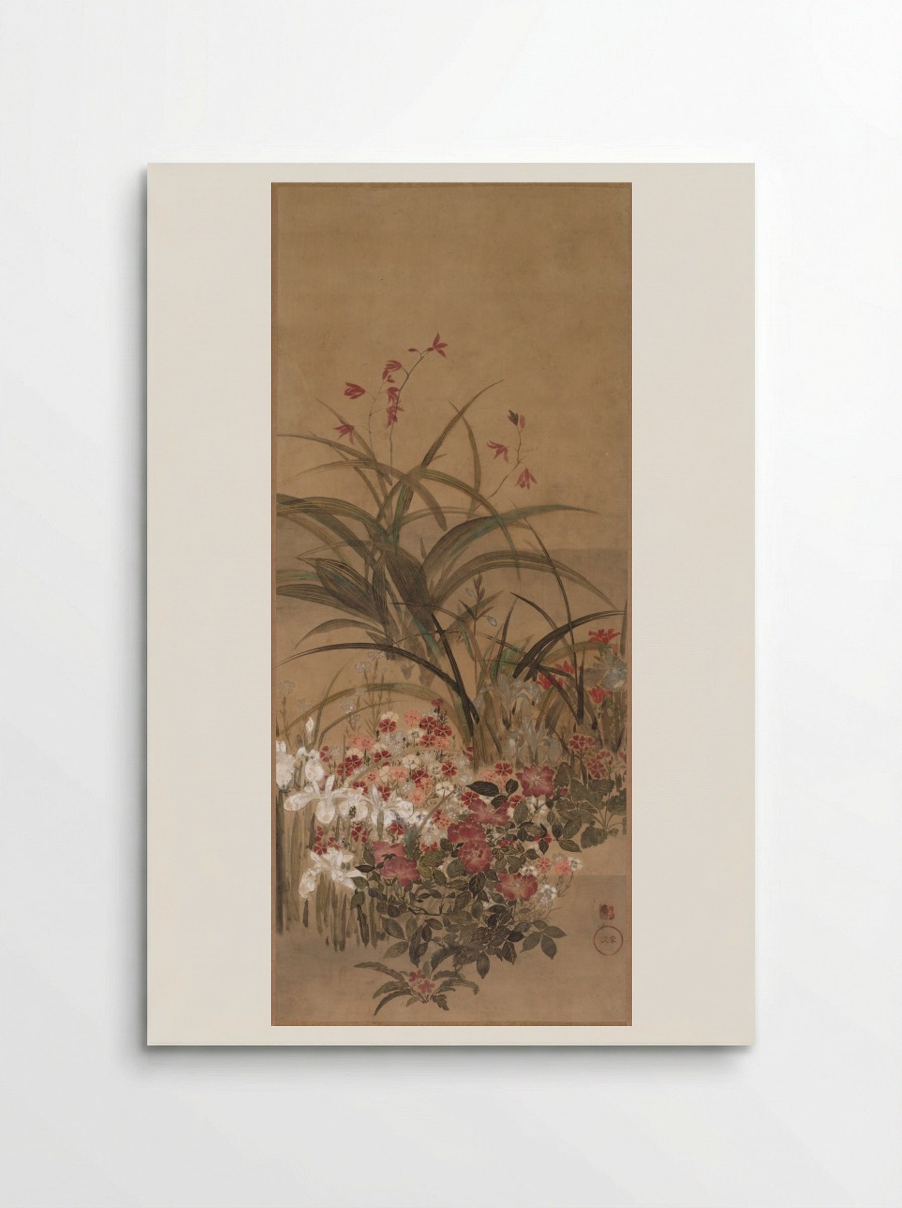 Summer Flowers - Kitagawa Sōsetsu - Poster