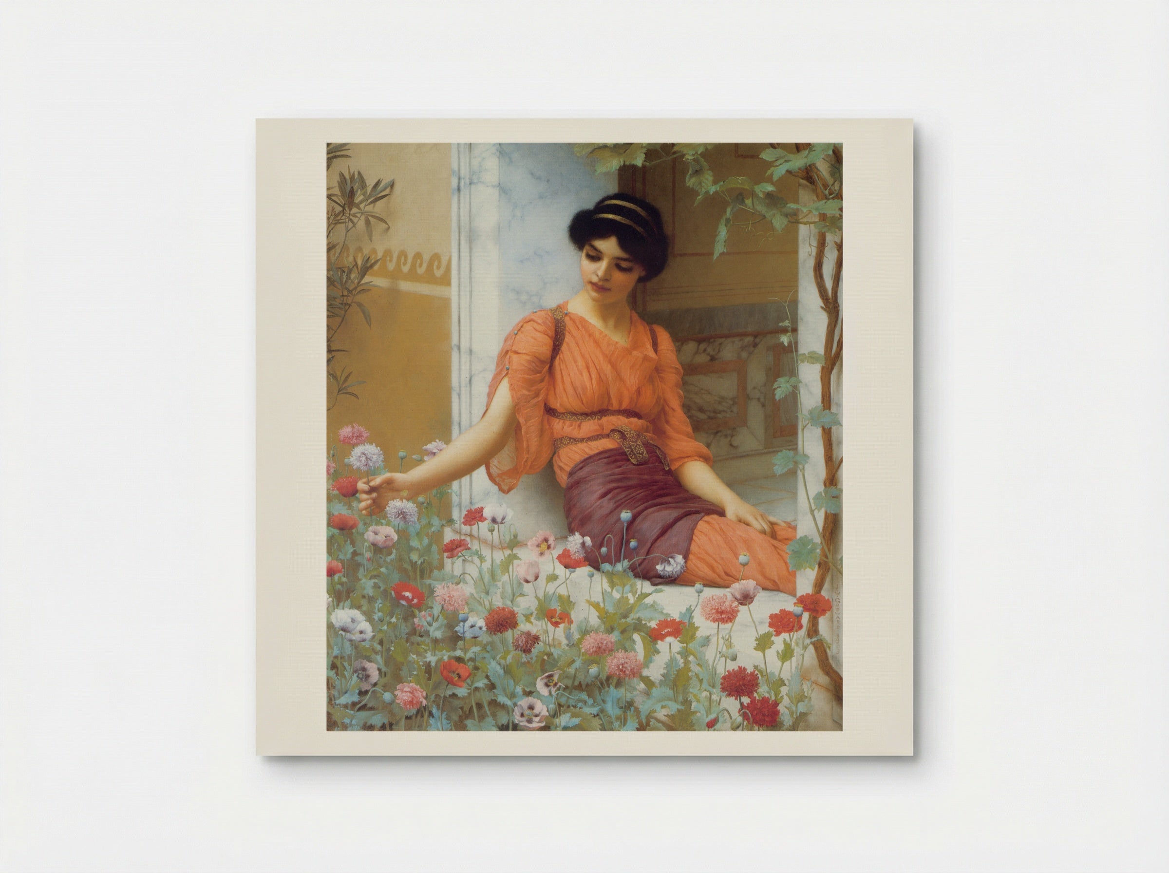 Summer Flowers - John William Godward - Poster