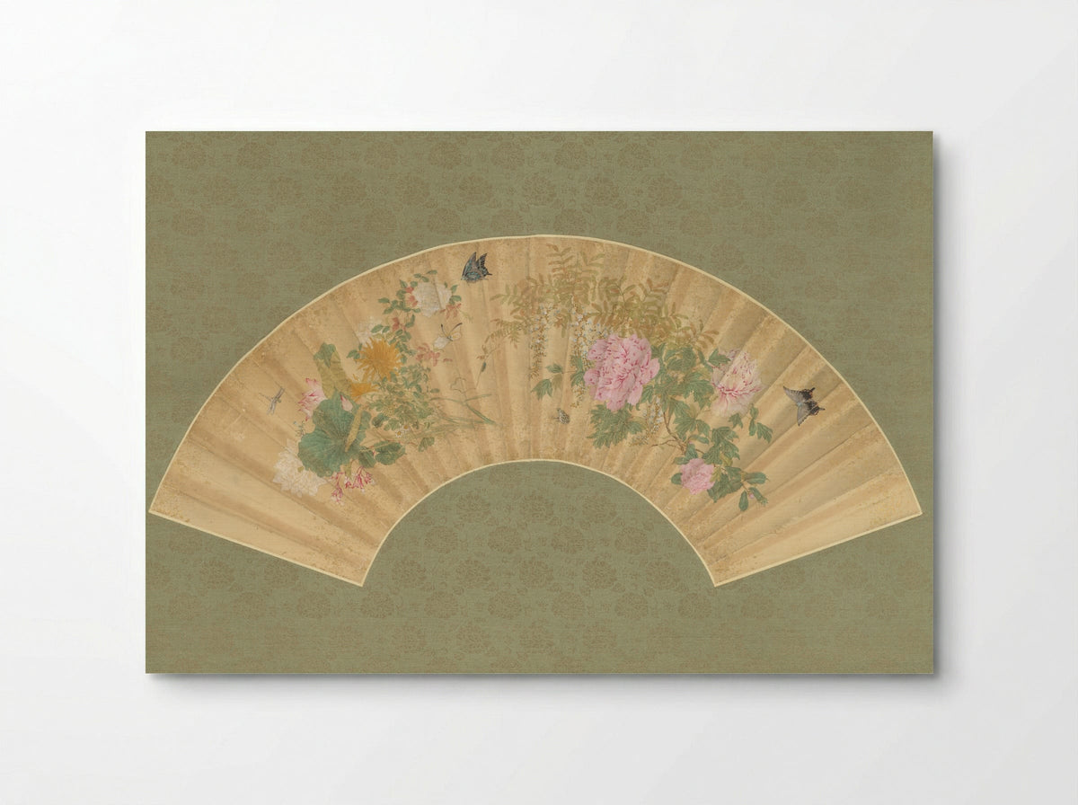 Summer Flowers - Katsushika Isai - Poster