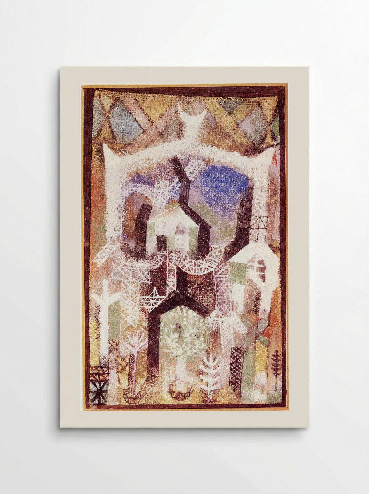 Summer Houses - Paul Klee - Poster