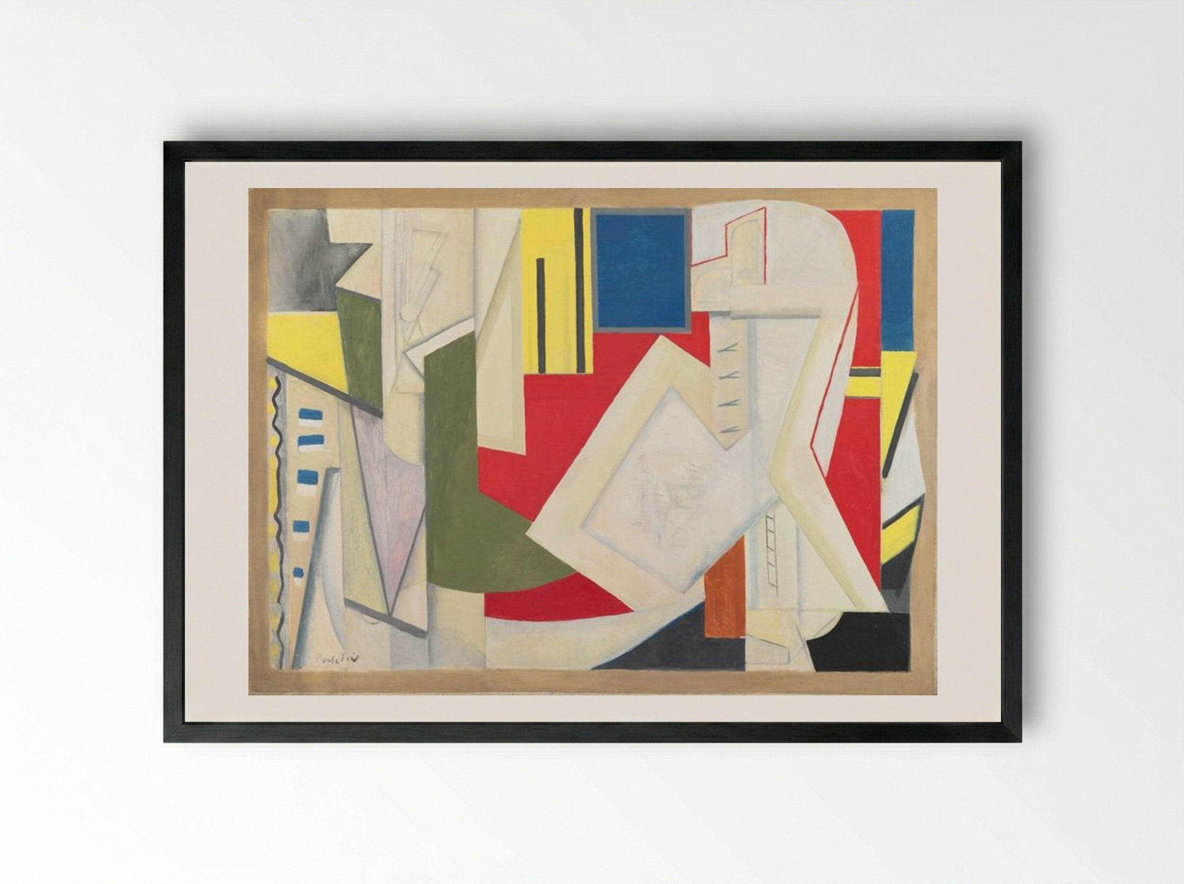 Summer Studio #2 - Perle Fine - Framed Print Black