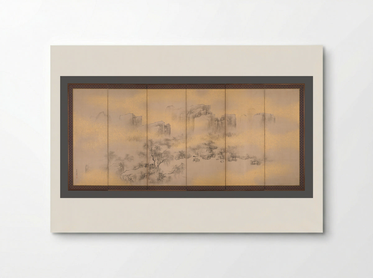Summer and Autumn Landscapes - Nakabayashi Chikkei - Poster