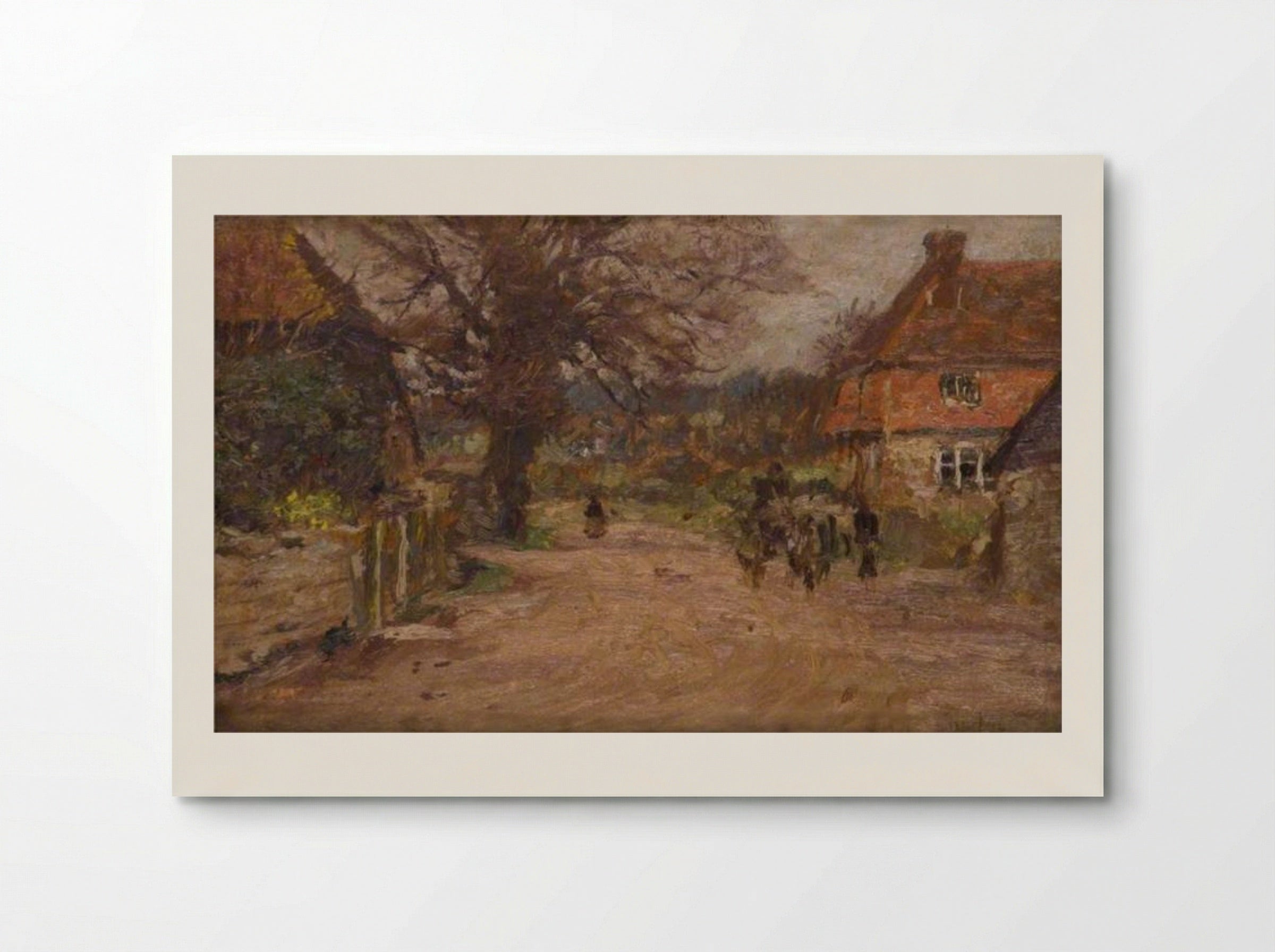 Summer, the Village Road - James Charles - Poster
