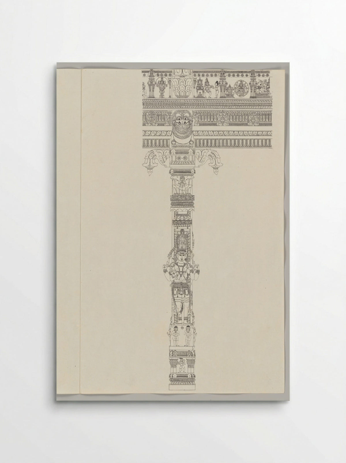 Sundareshvara teaching a bird a mantra - Solis Prints - Poster