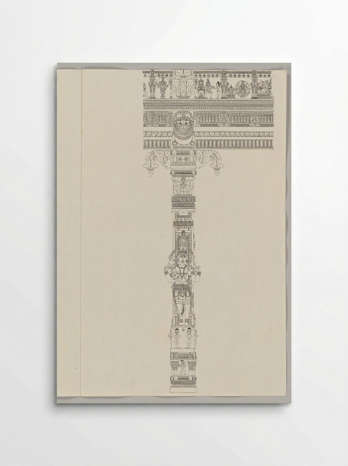 Sundareshvara teaching a bird a mantra - Solis Prints - Poster
