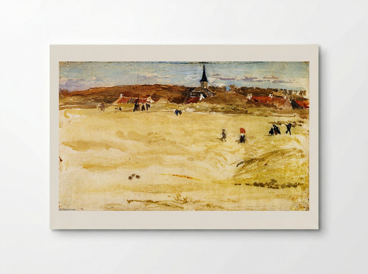 Sunday at Domburg - James Abbott McNeill Whistler - Poster