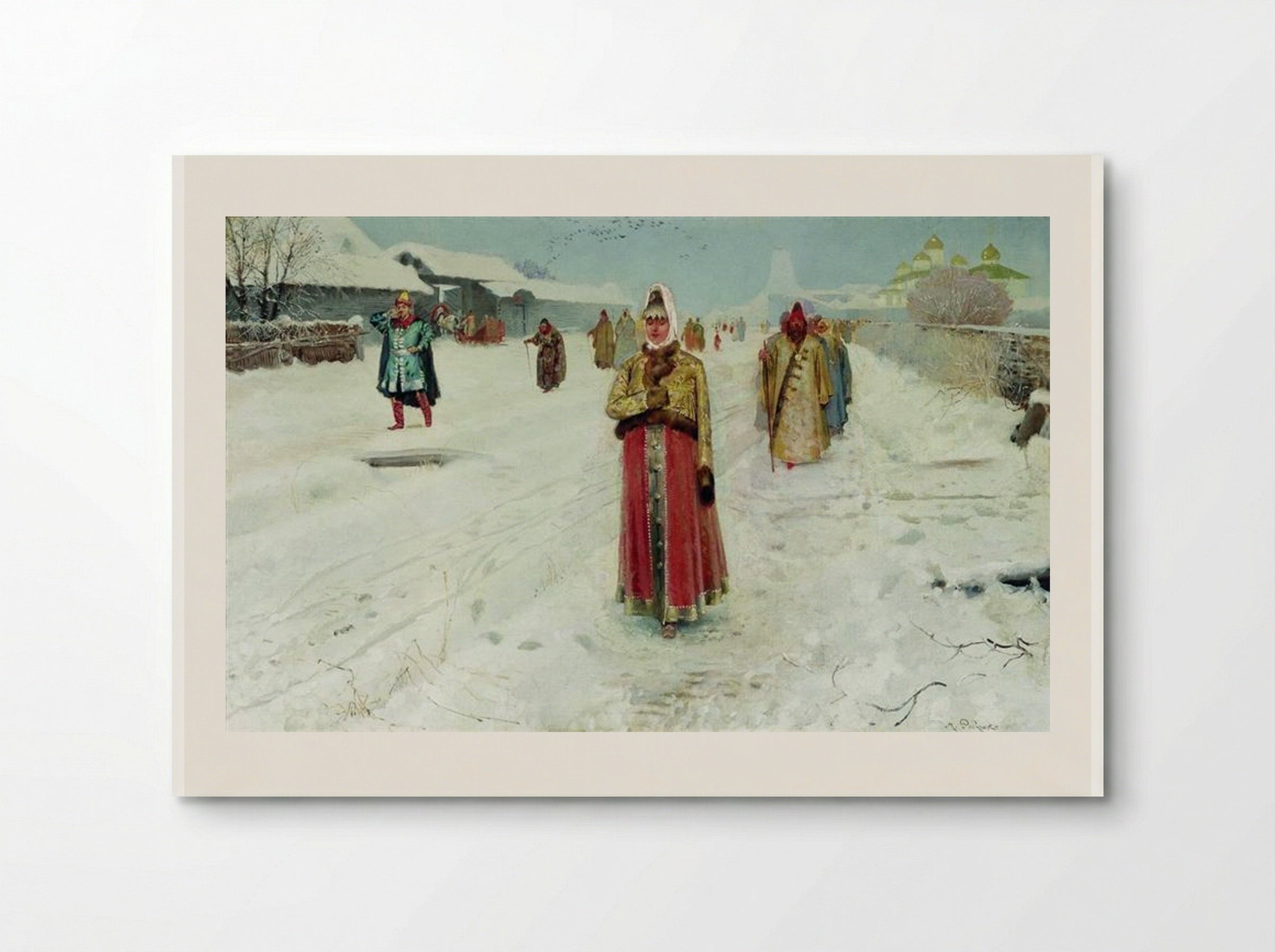Sunday - Andrei Ryabushkin - Poster