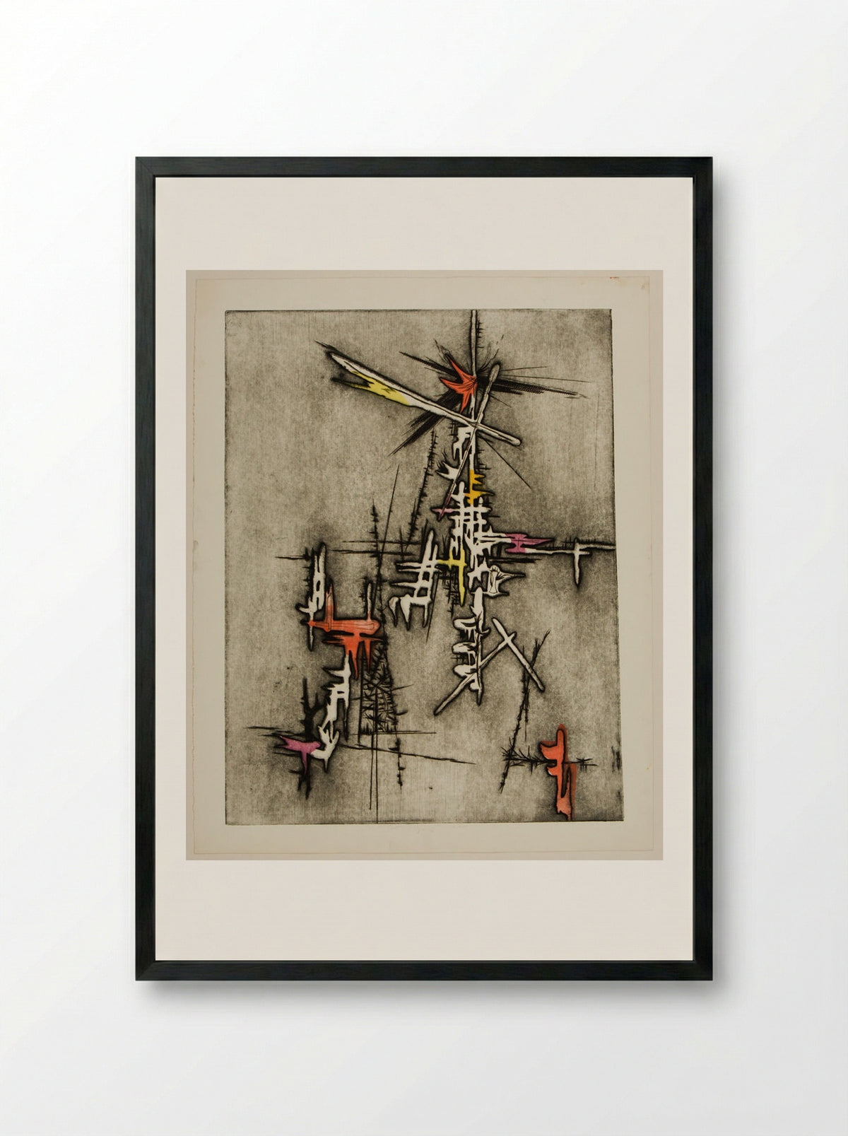 Sunken Treasure - Gabor F. Peterdi - Framed Print Black