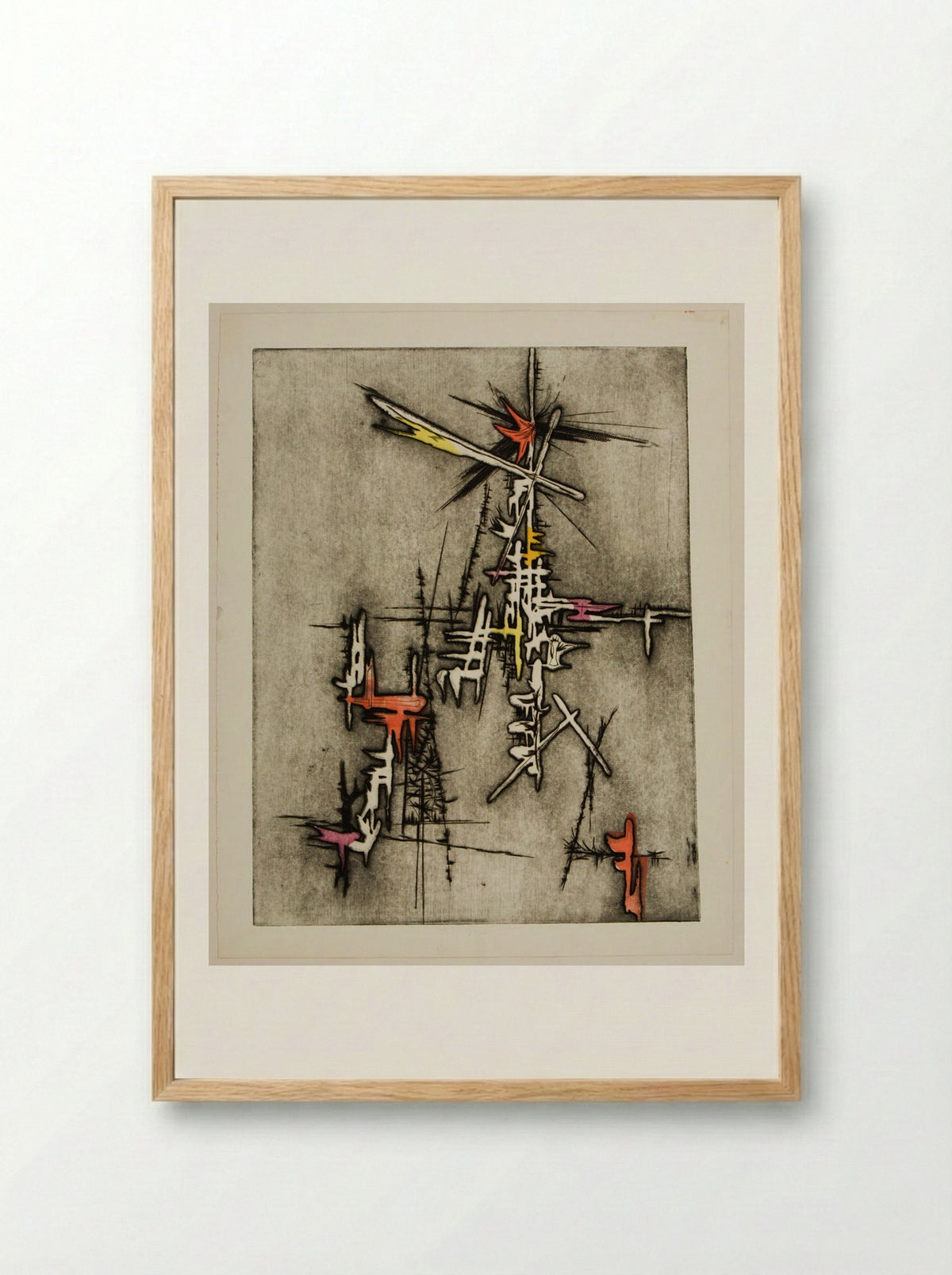 Sunken Treasure - Gabor F. Peterdi - Framed Print Wood