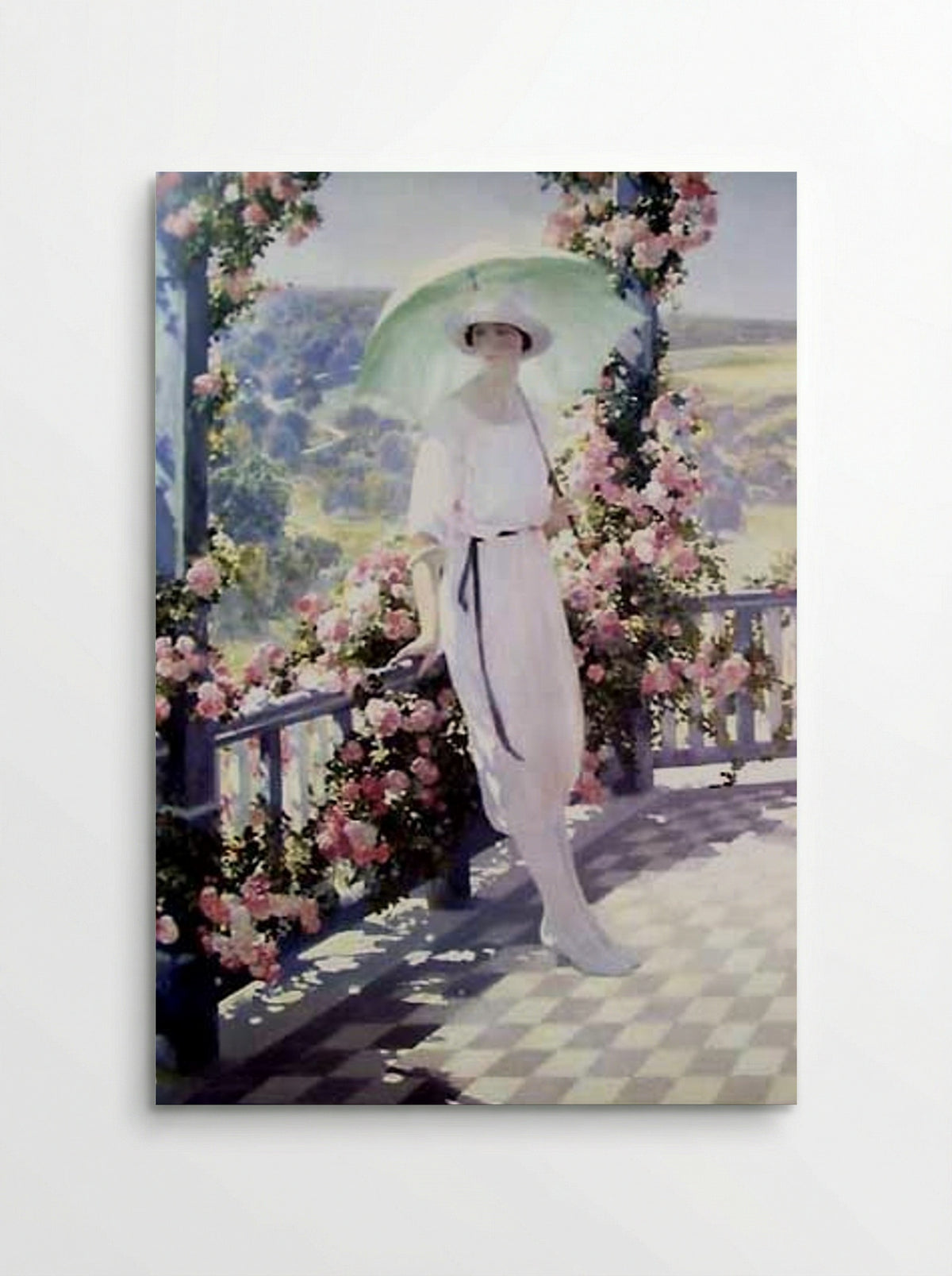Sunny Terrace - Firmin Baes - Poster