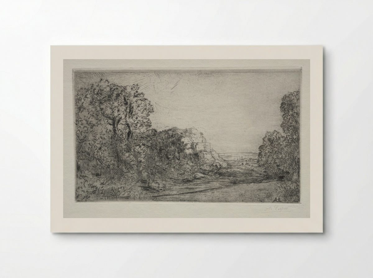 Sunrise - Alphonse Legros - Poster