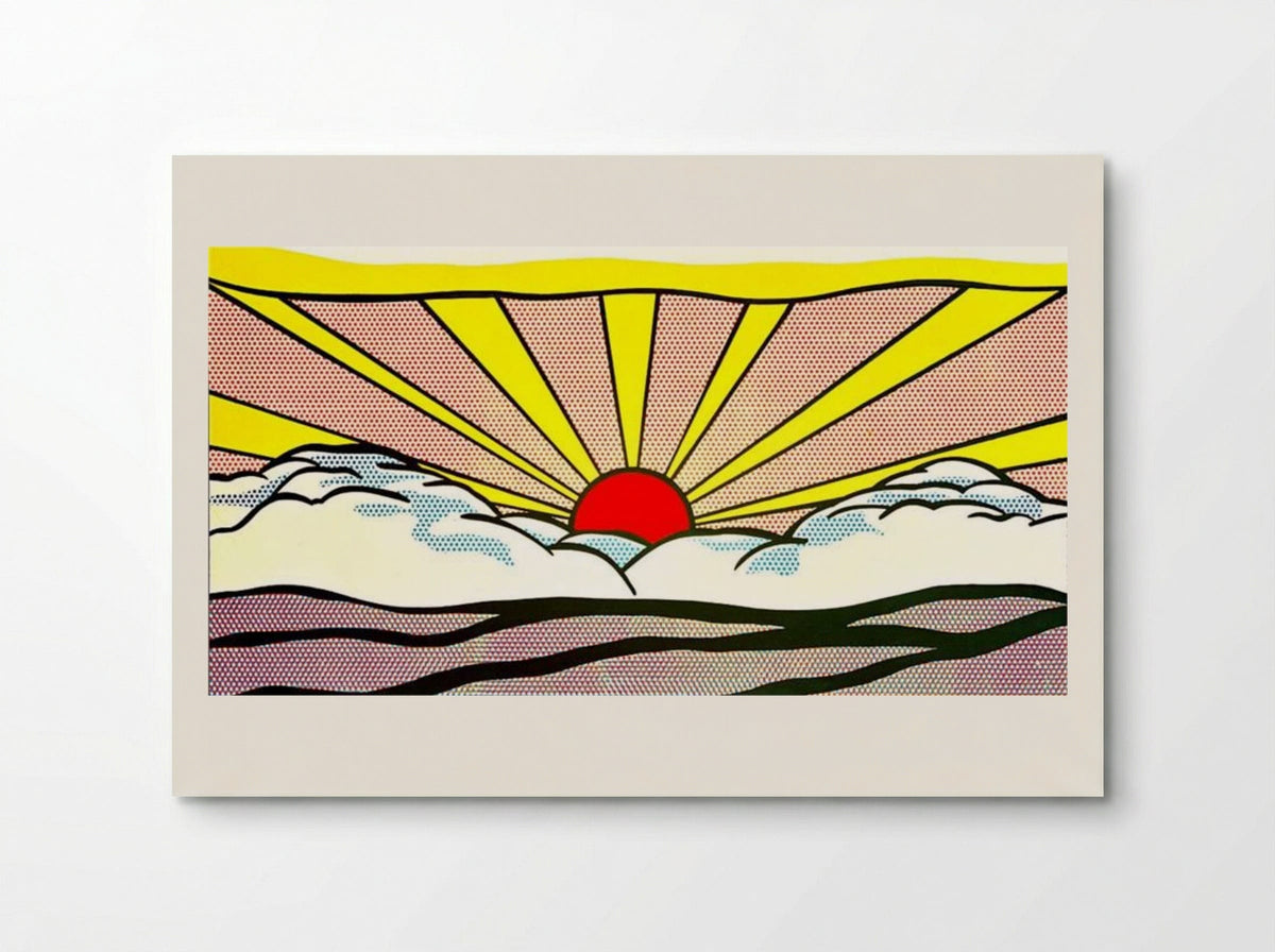 Sunrise - Roy Lichtenstein - Poster