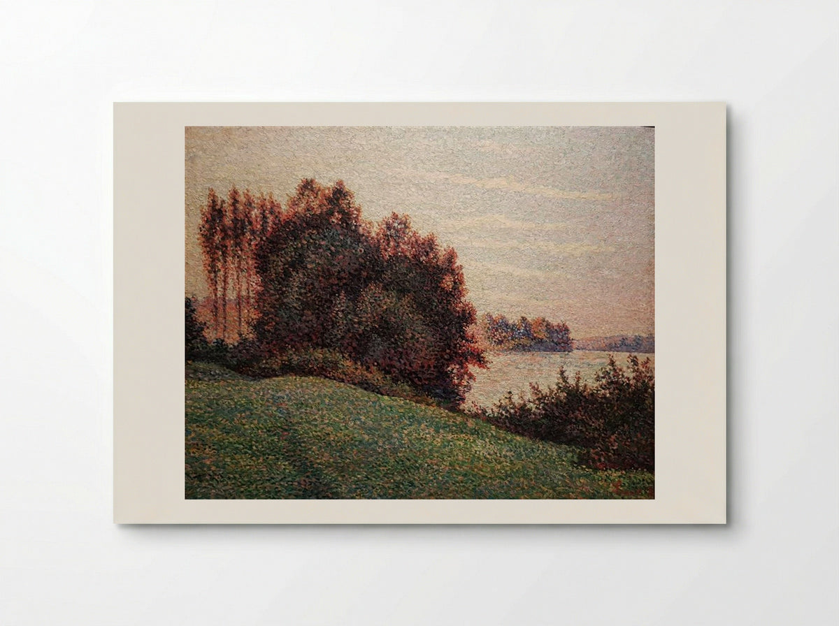 Sunset Landscape - Maximilien Luce - Poster