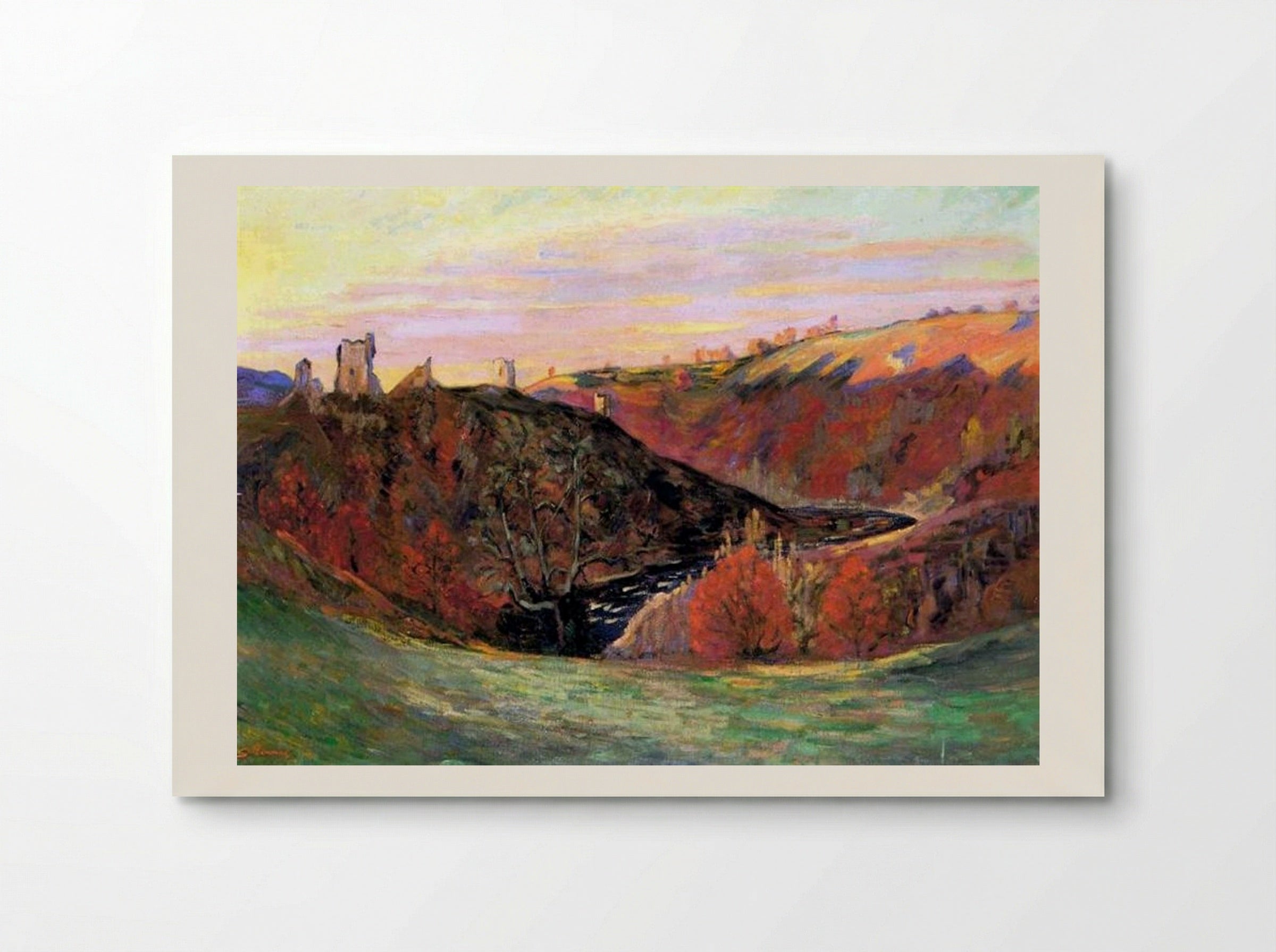 Sunset in Creuse - Armand Guillaumin - Poster