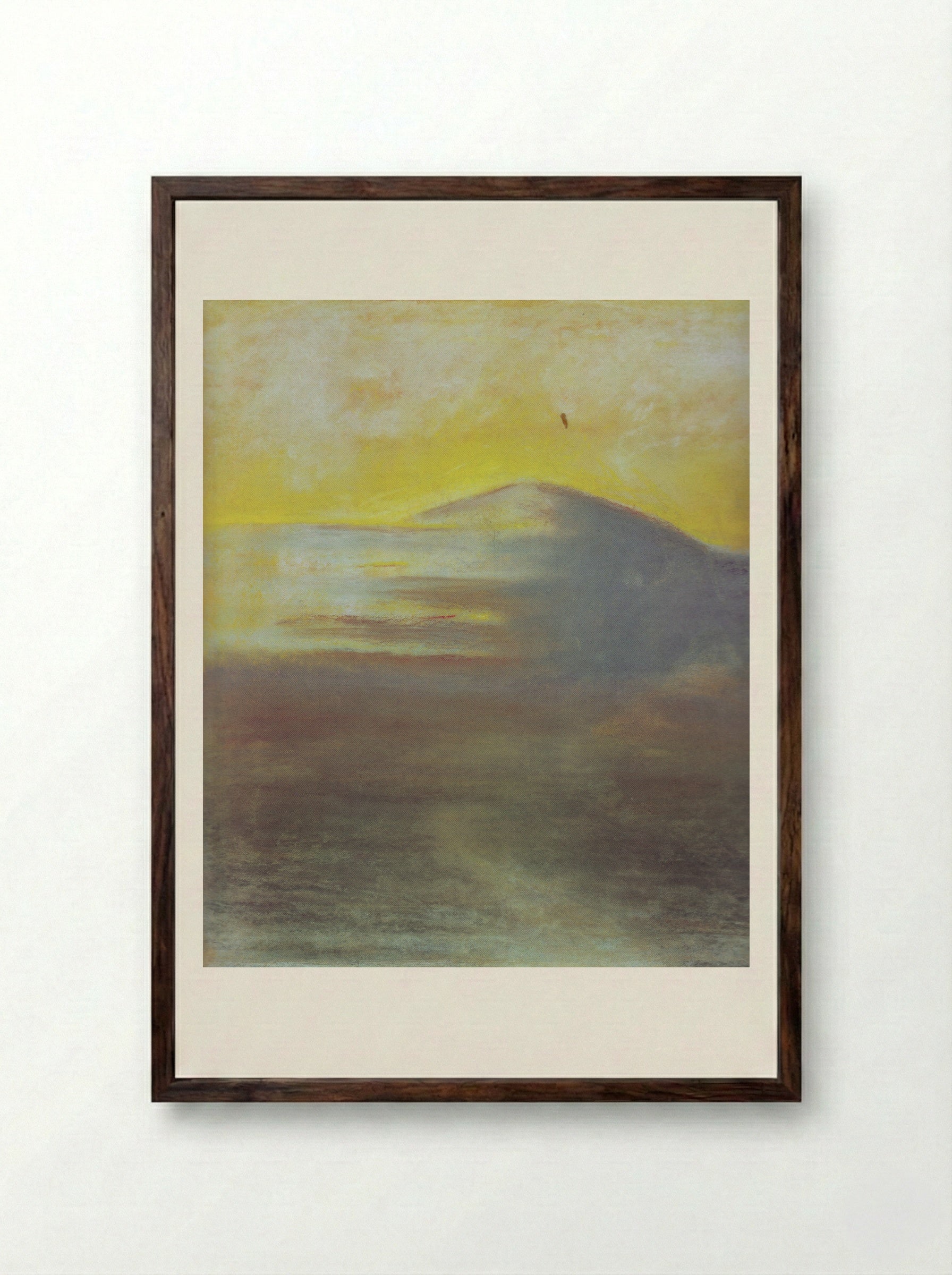 Sunset - Mikalojus Konstantinas Čiurlionis - Framed Print Dark Wood