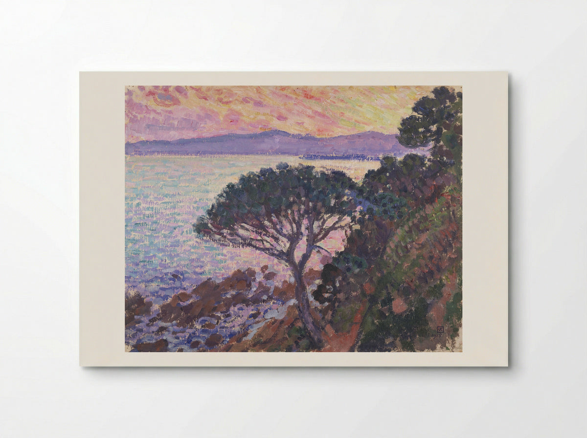 Sunset - Théo van Rysselberghe - Poster