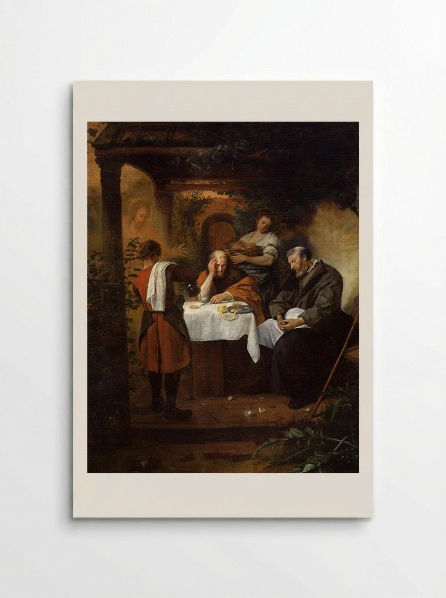 Supper at Emmaus - Jan Steen - Poster
