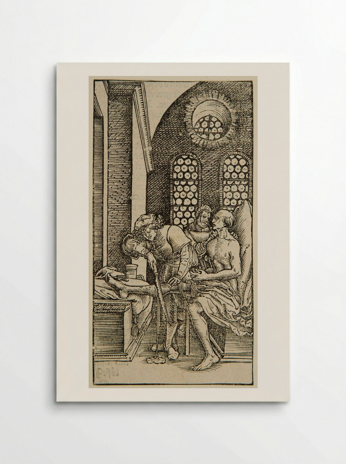 Surgeon Cutting off a Man's Leg - Hans Weiditz - Poster