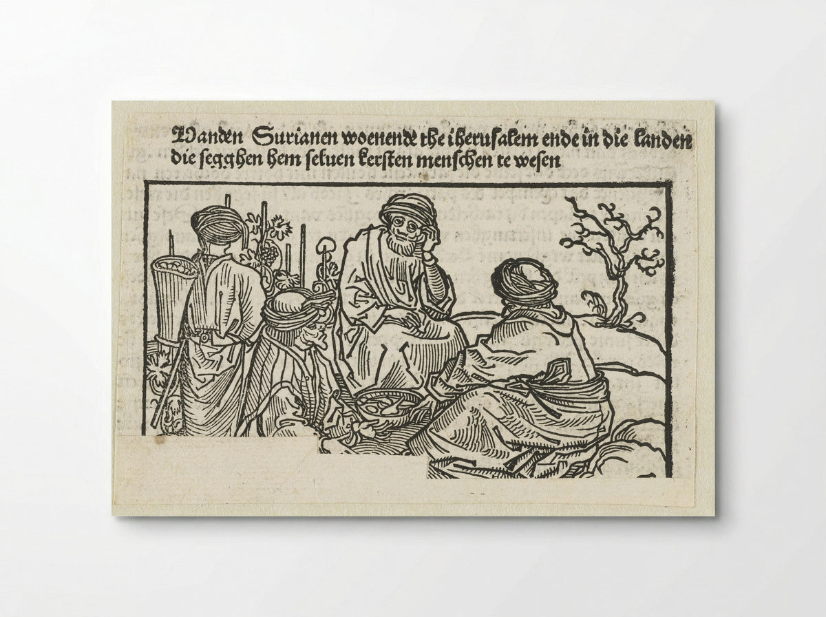 Surianen (Syrian Christians) - Erhard Reuwich - Poster