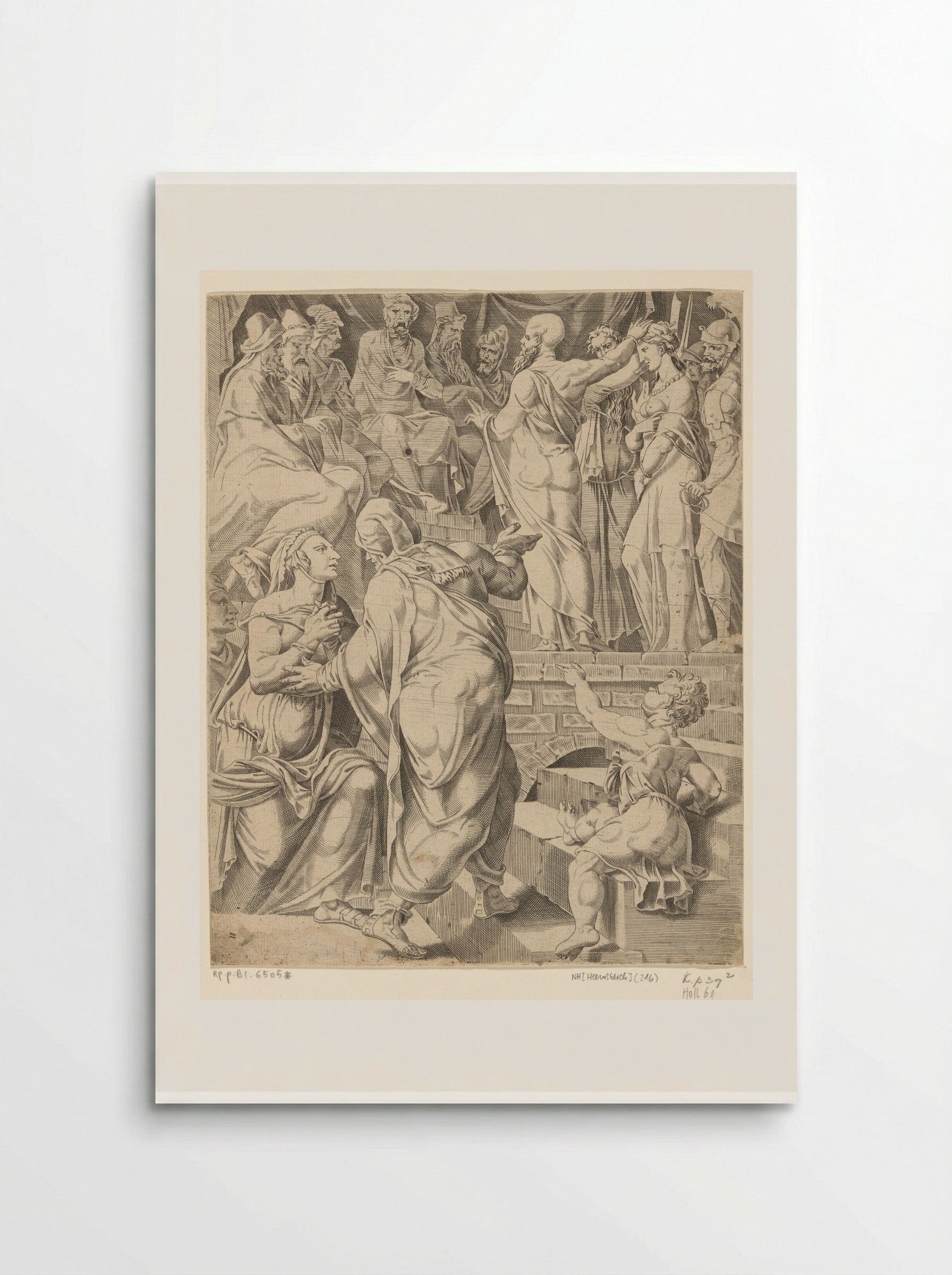 Susanna Accused by the Elders - Dirck Volckertsz. Coornhert - Poster