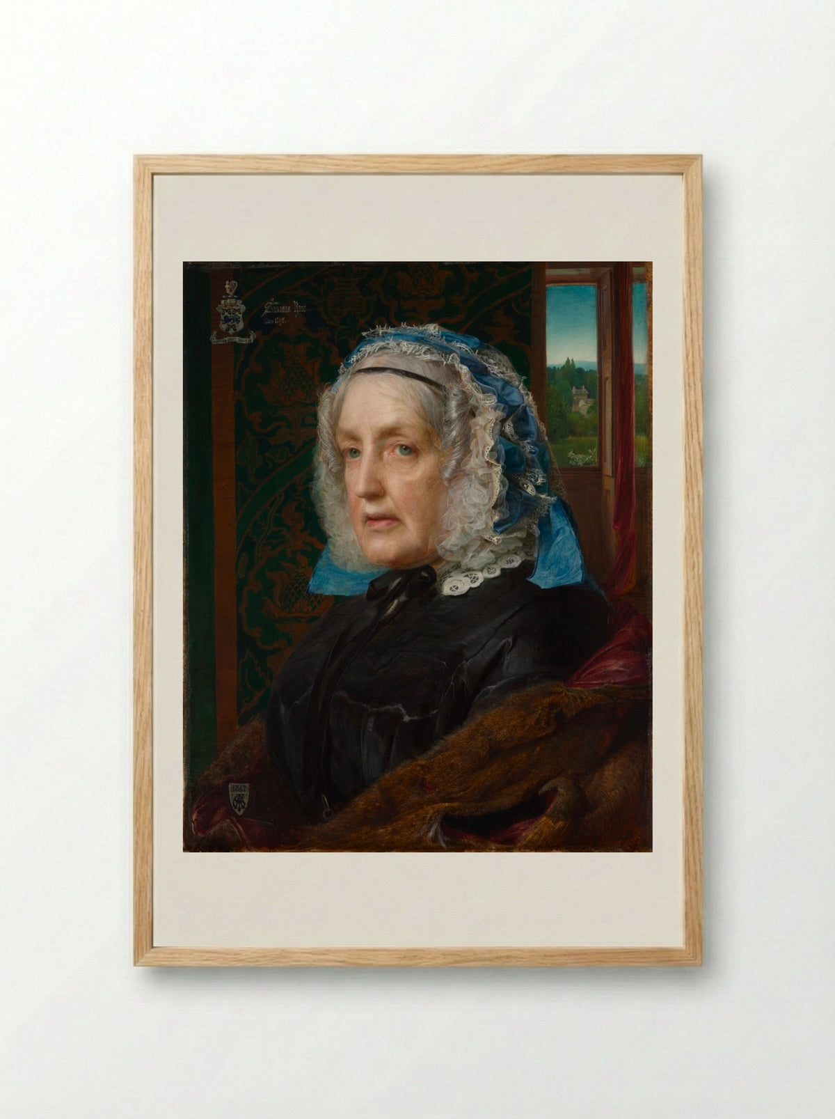 Susanna Rose - Frederick Sandys - Framed Print Wood